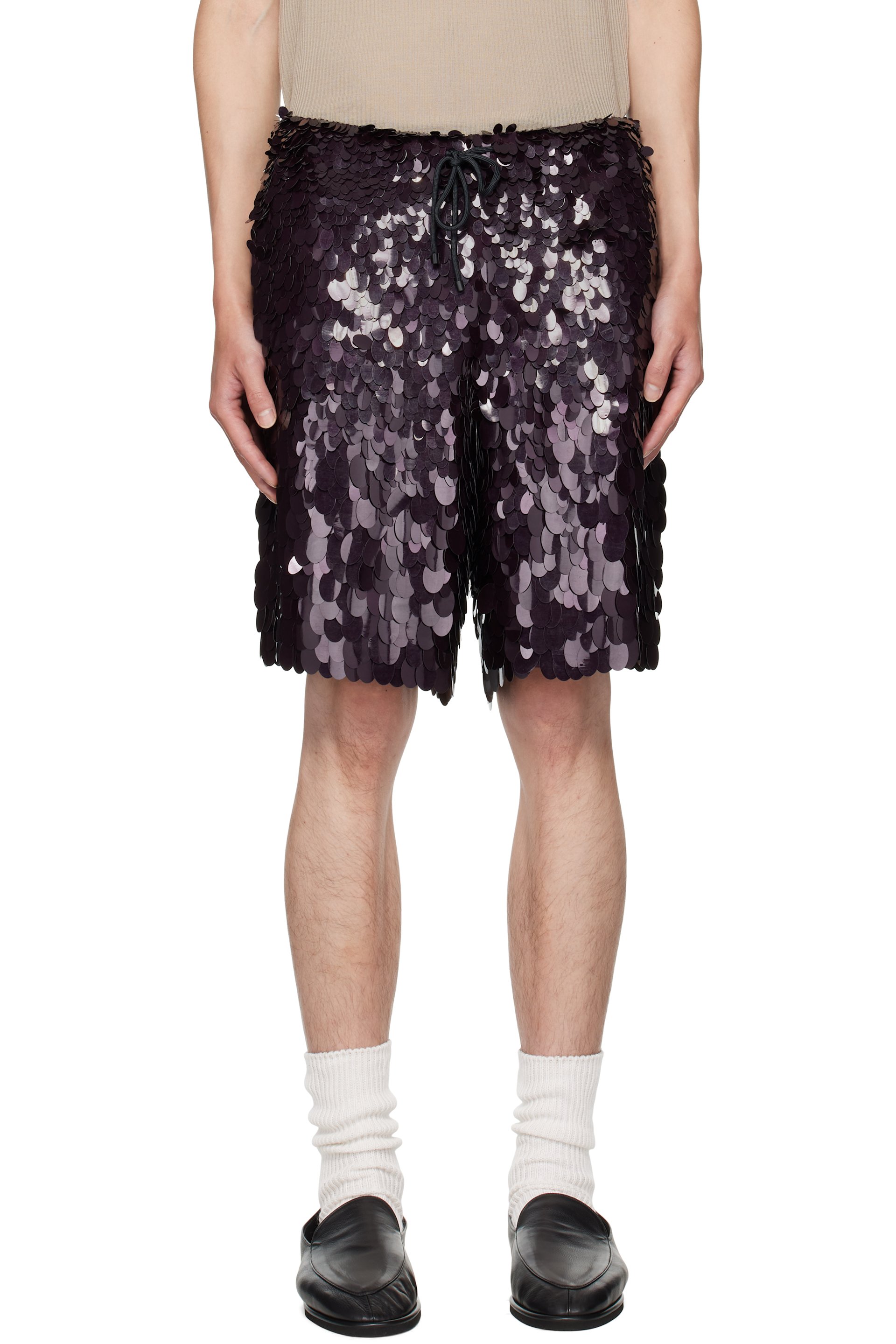 メンズ用 Dries Van Noten ショートパンツ | SSENSE 日本