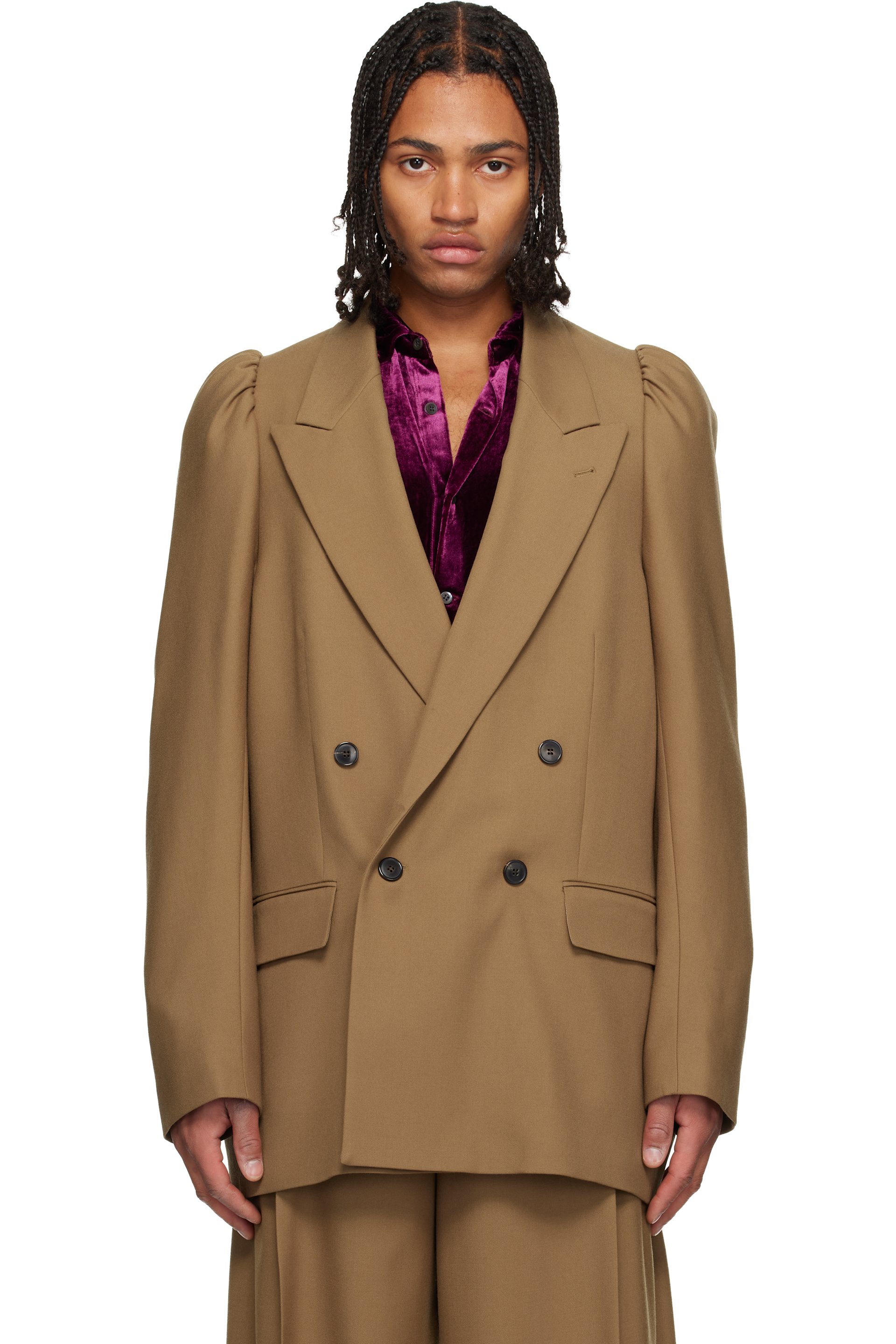 メンズ用 Dries Van Noten テーラードジャケット | SSENSE 日本
