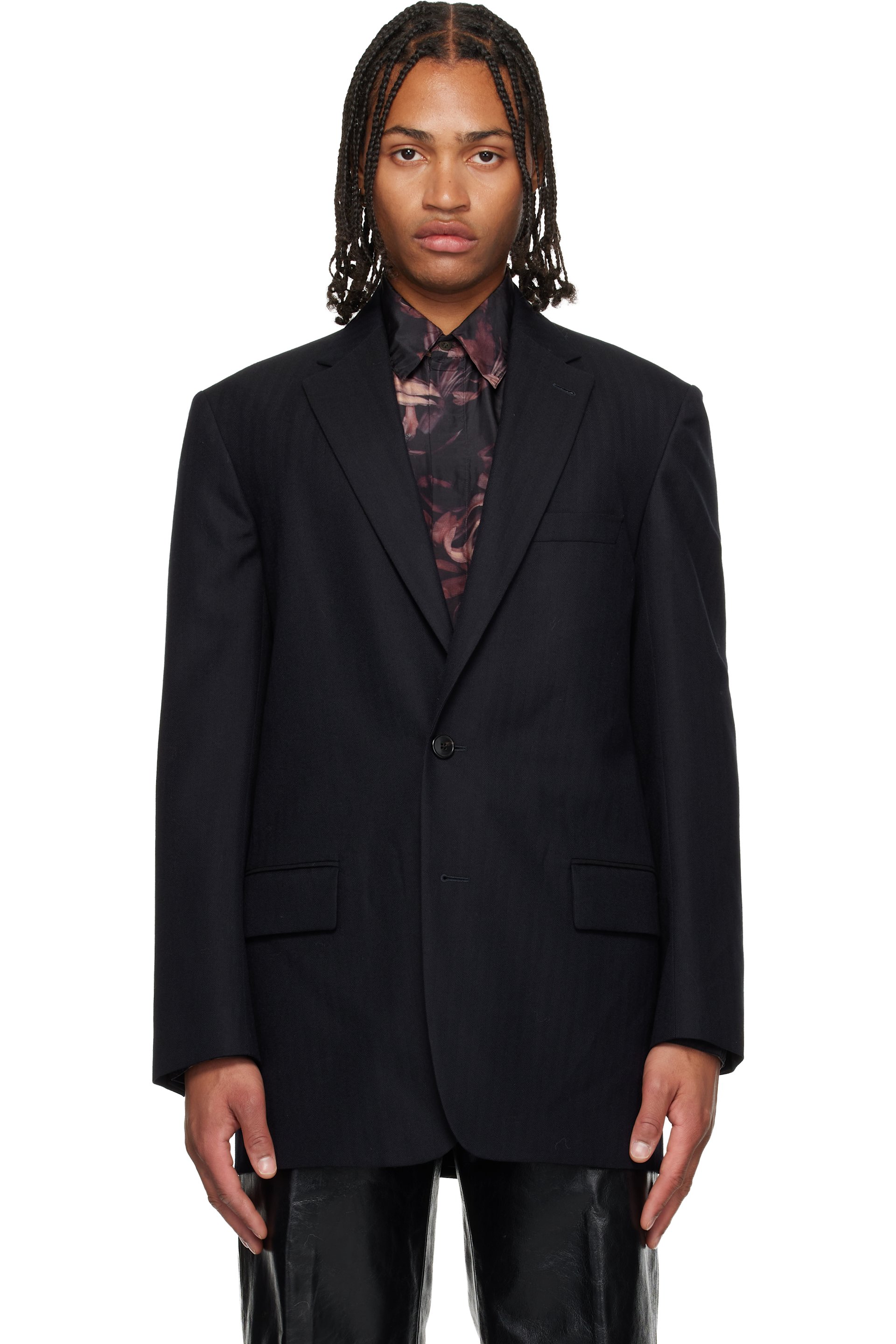 メンズ用 Dries Van Noten テーラードジャケット | SSENSE 日本