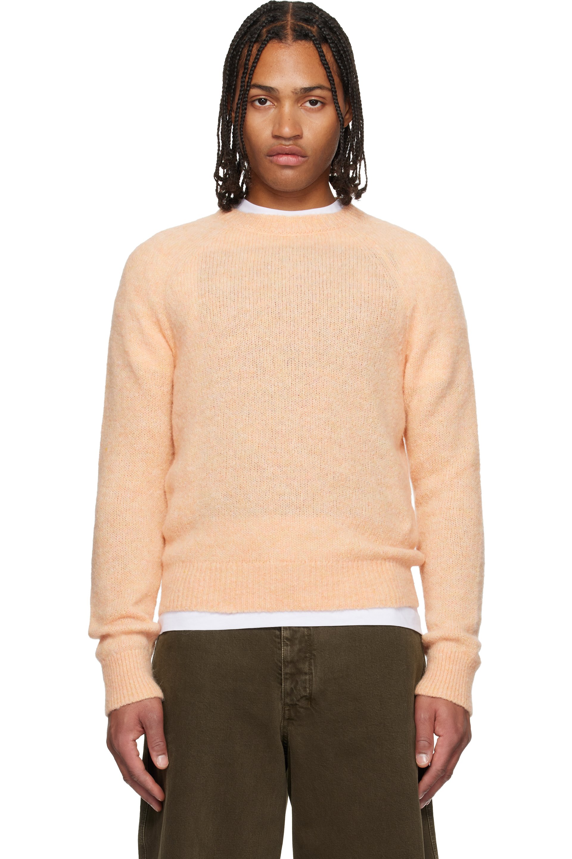 Dries Van Noten - Orange Fitted Sweater