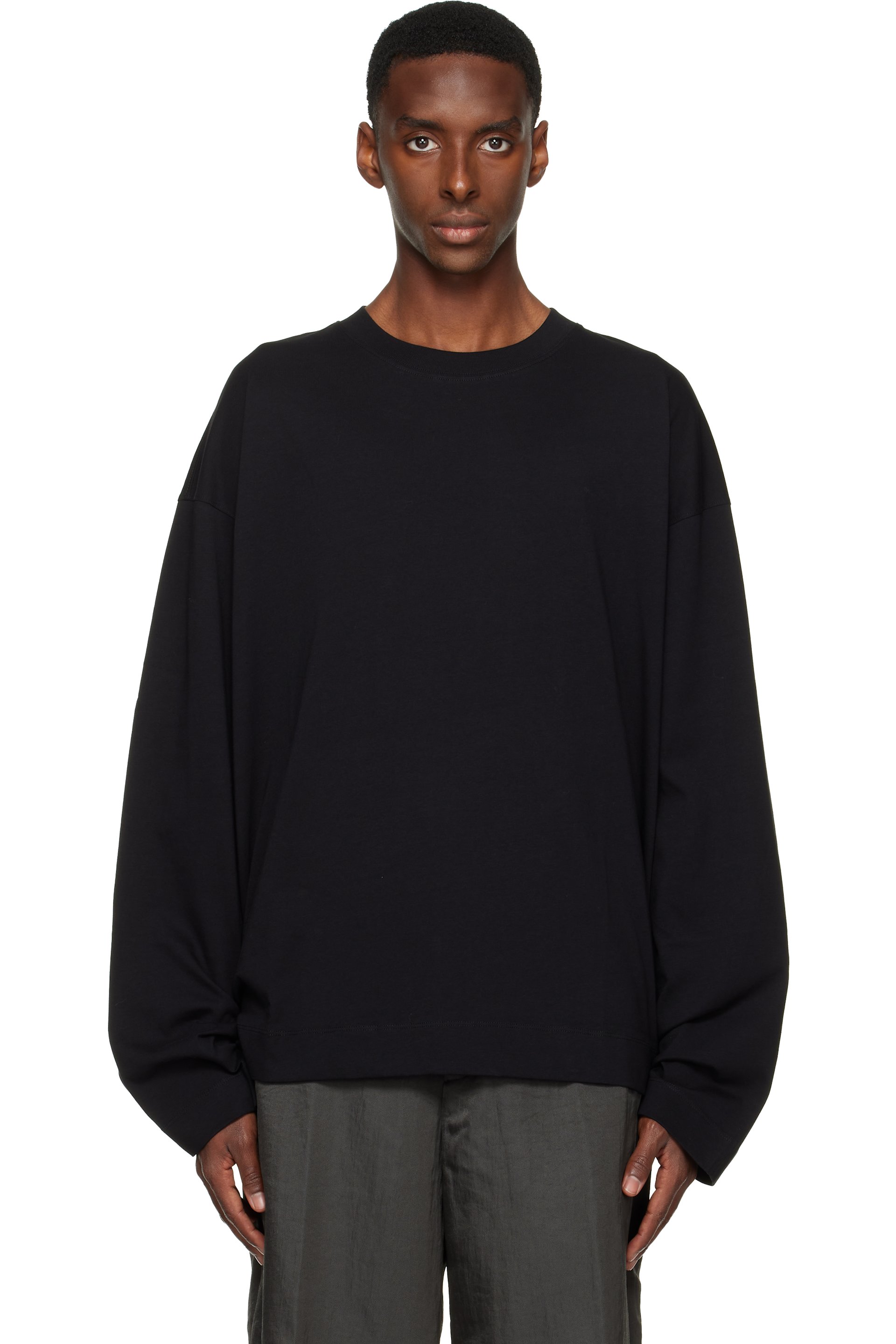 Dries Van Noten - Black Long Sleeve T-shirt