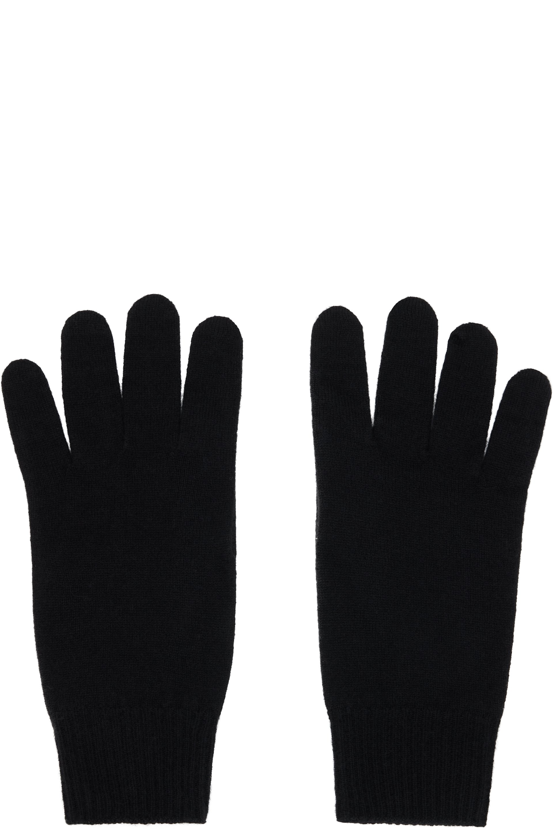 The Row - Gants Leomarie noirs