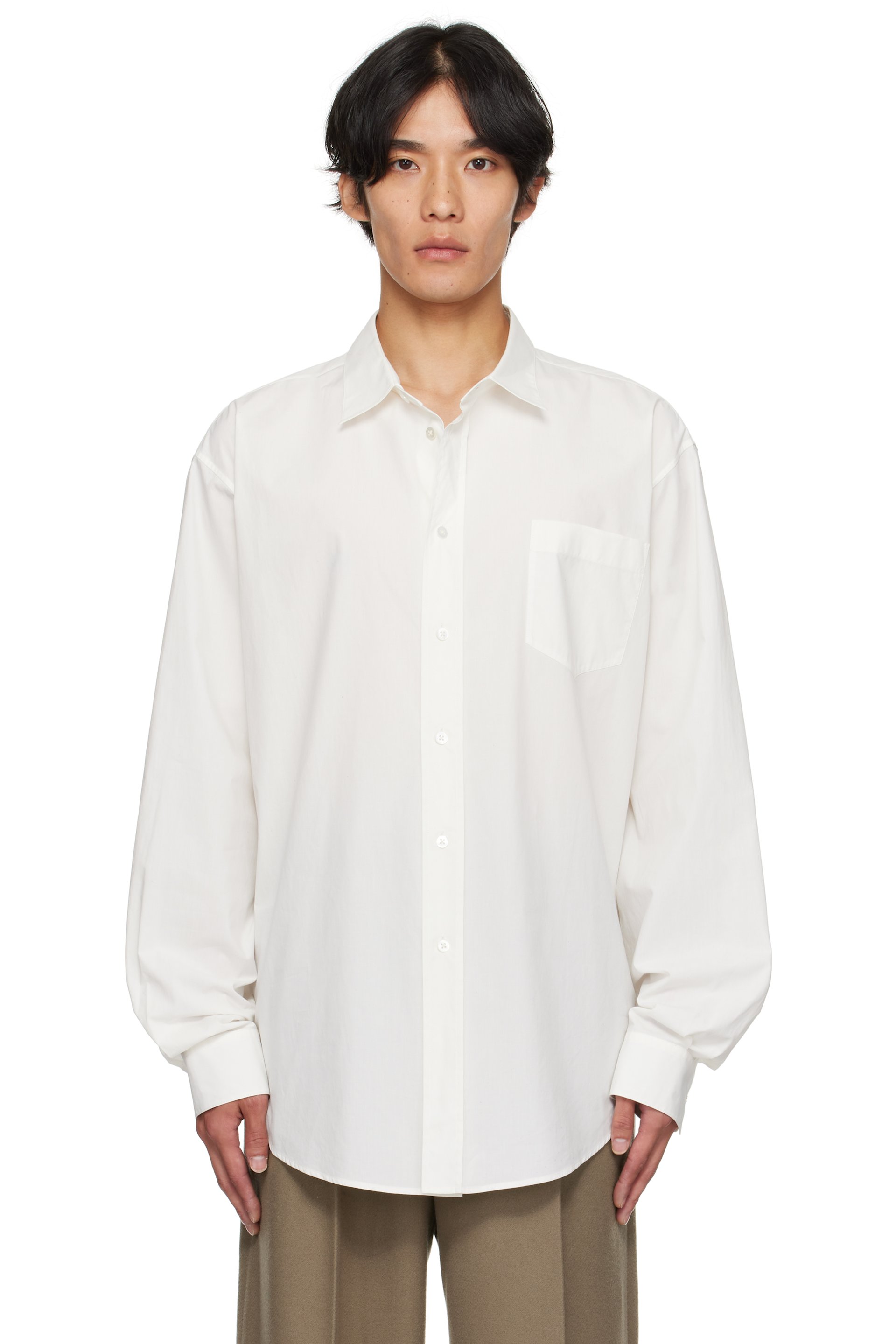 The Row - White Thane Shirt