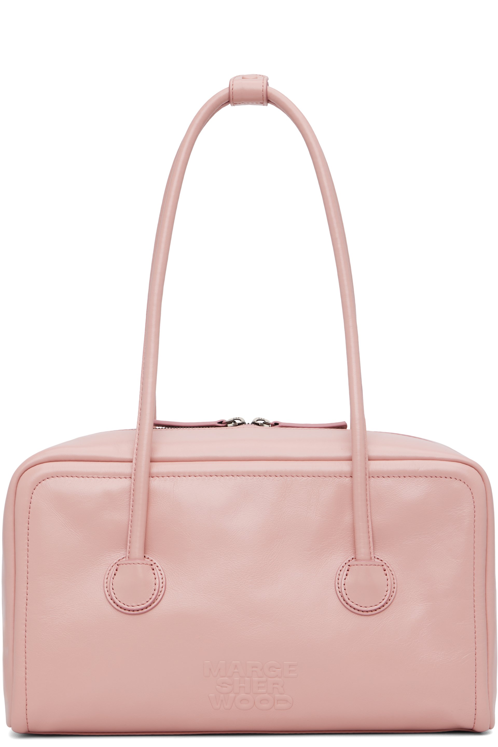バッグ archive - Opium Leather Boston Hand Bag MARGESHERWOOD: Brown Soft Boston EW Bag | SSENSE Canada