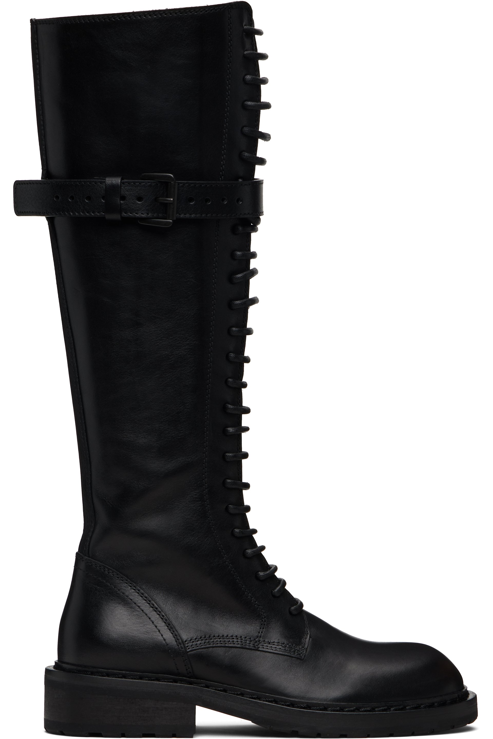 Ann Demeulemeester - Black High Danny Tall Boots