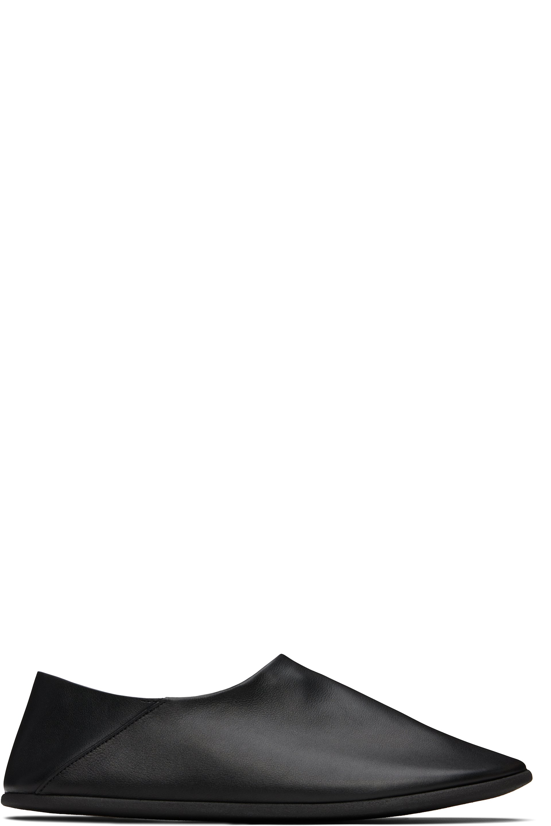 CHRISTEN - Flâneurs de style mule Big Bootie noirs