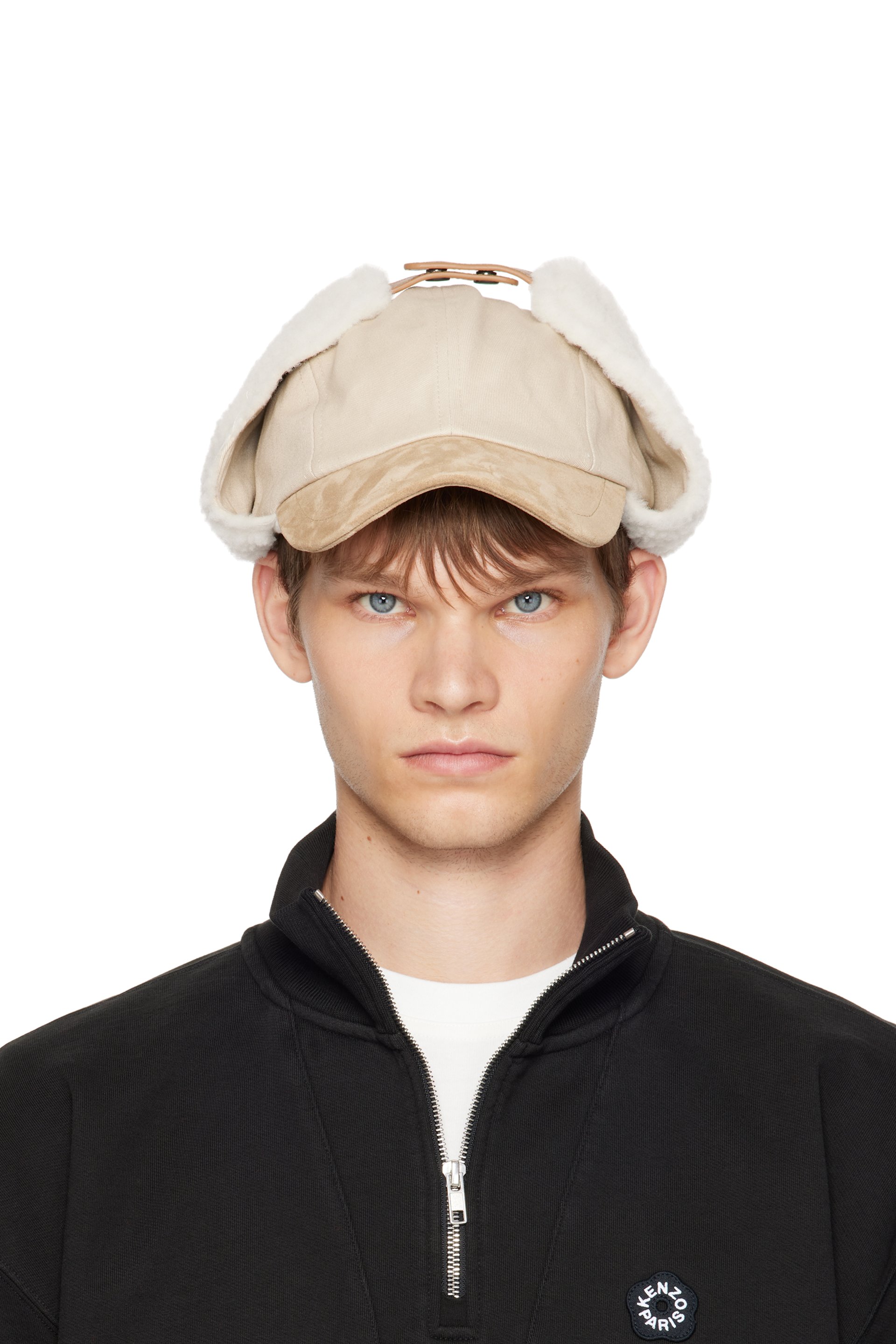 Kenzo - Beige Kenzo Paris Hunting Cap
