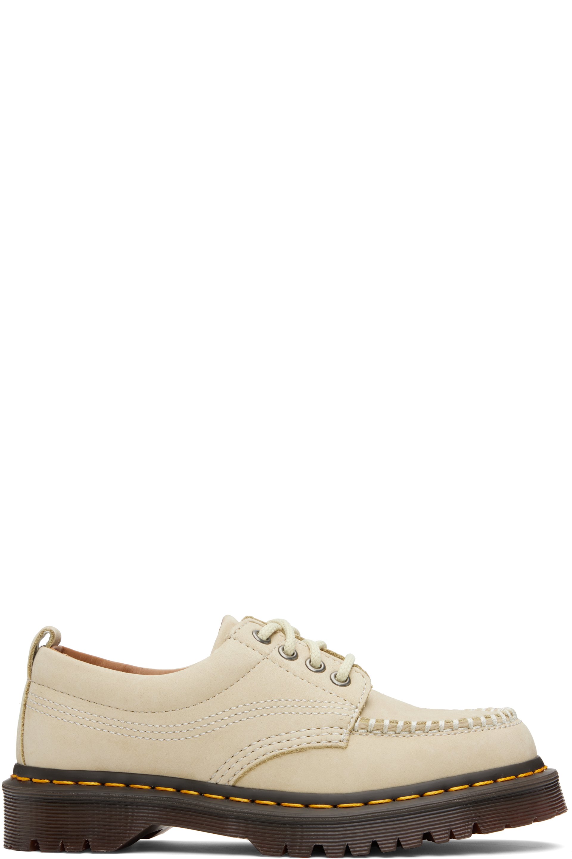 Dr. Martens - Derbys Lowell blanc cassé