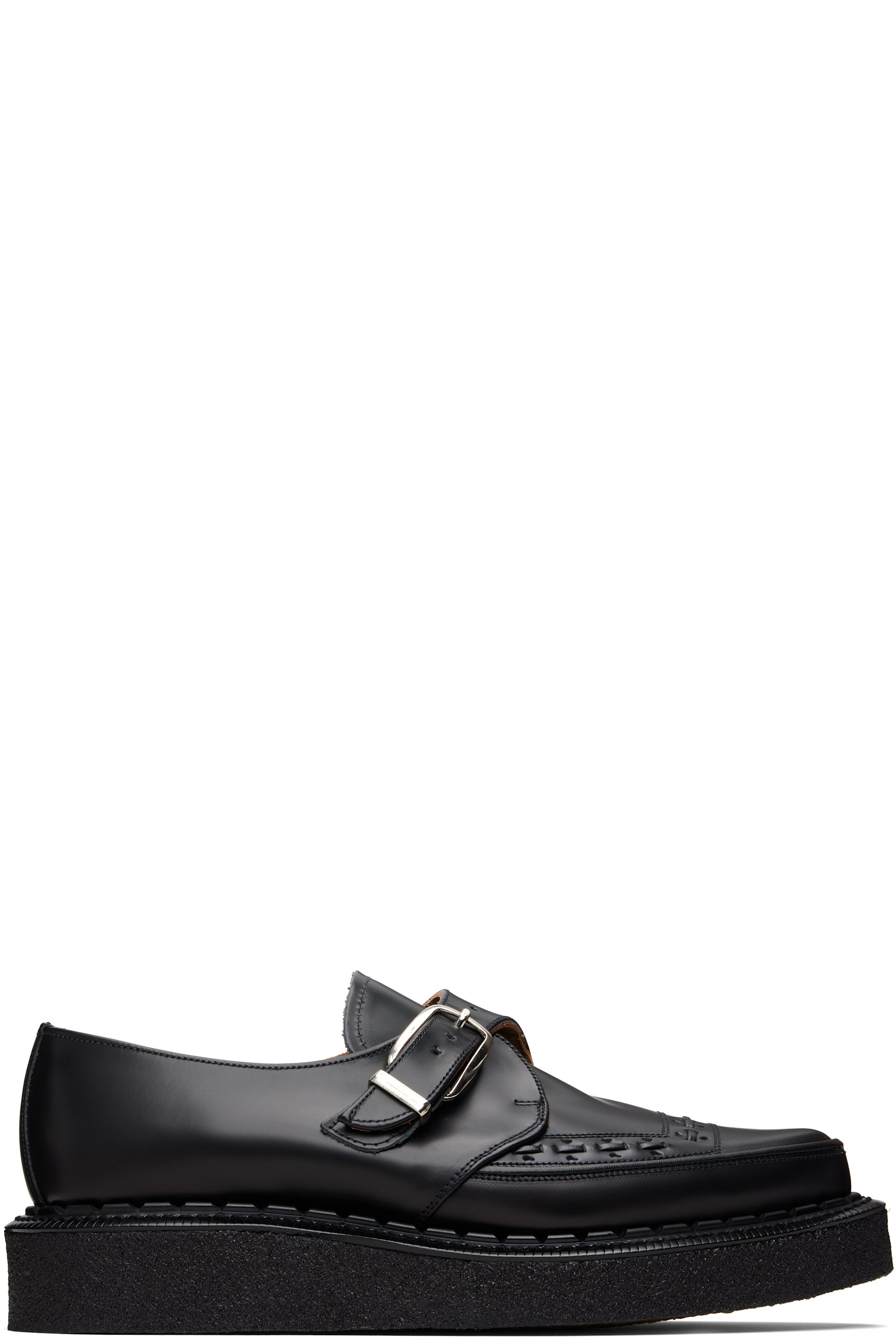 George Cox - Black Diano Monkstraps