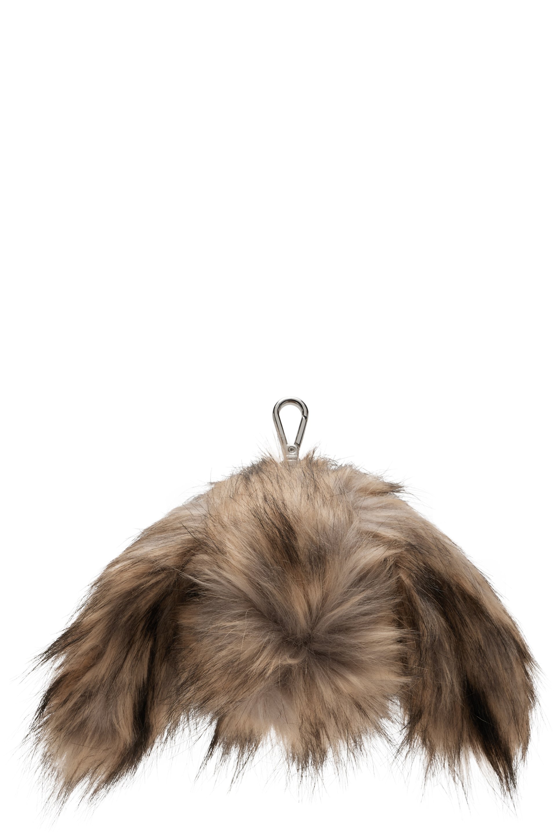 Simone Rocha - Beige Faux Fur Hare Coin Purse Bag Charm