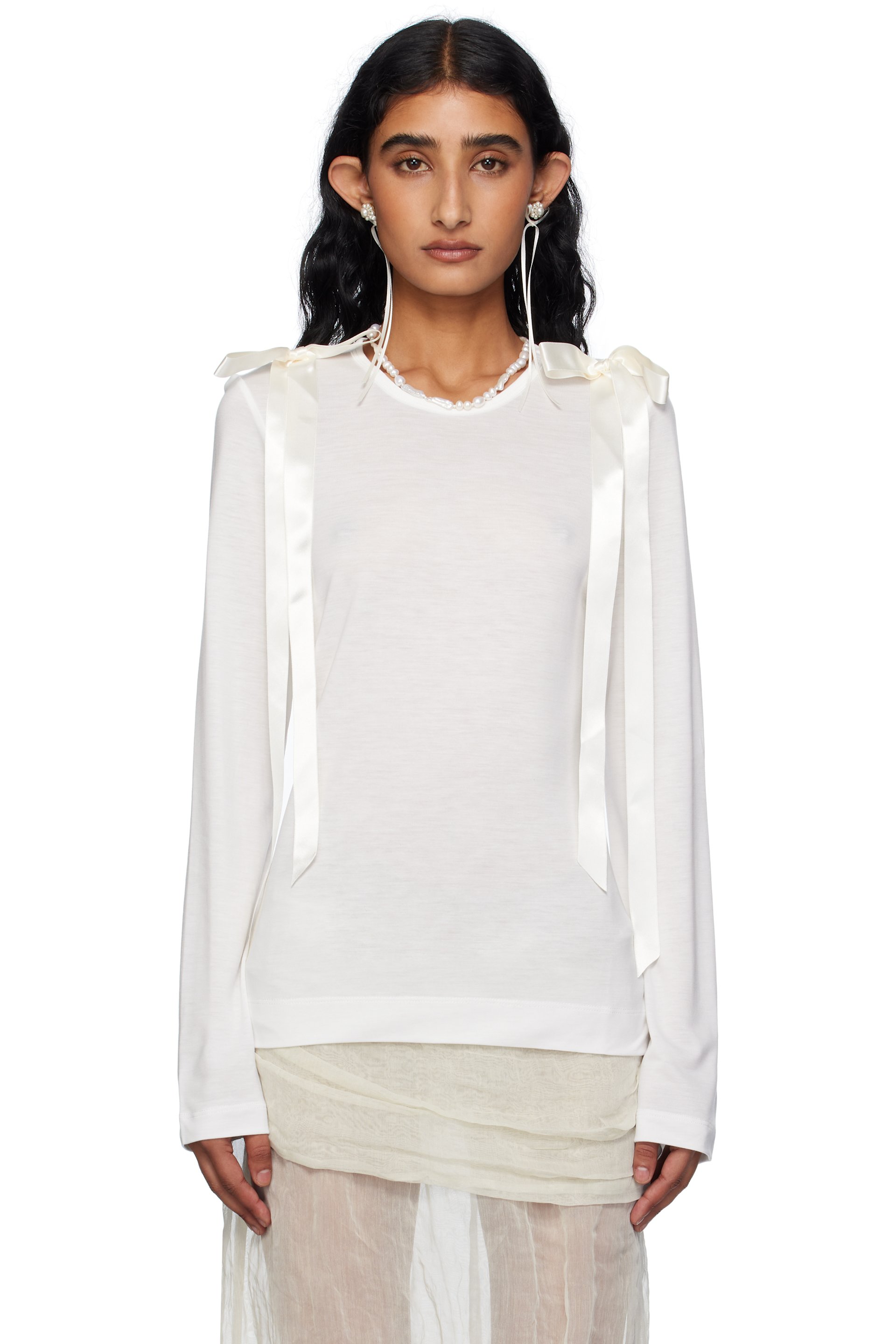 Sale | Women's Simone Rocha T-Shirts | Up to 60% | SSENSE Argentina