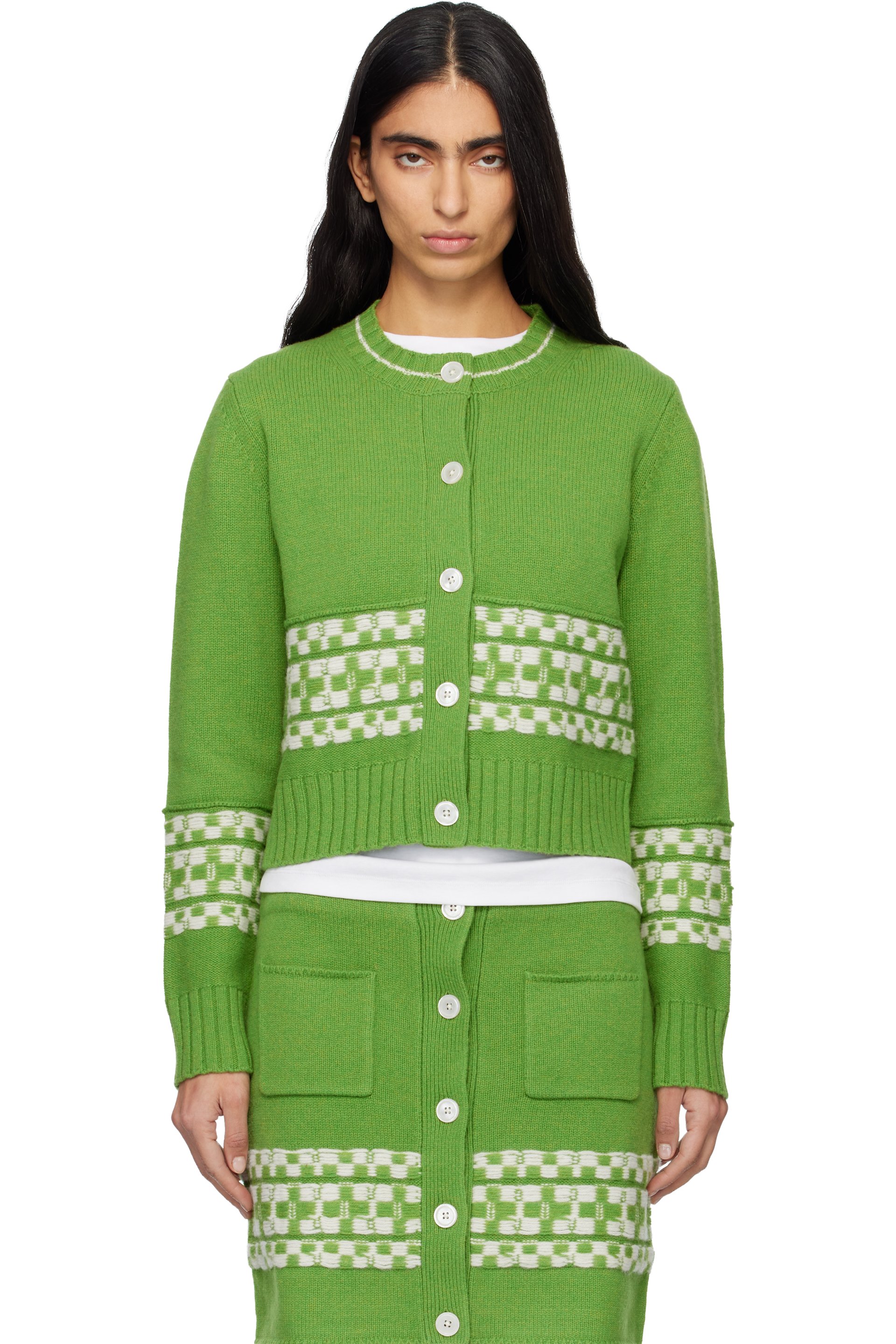 B.B. Wallace - Cardigan Hepworth vert