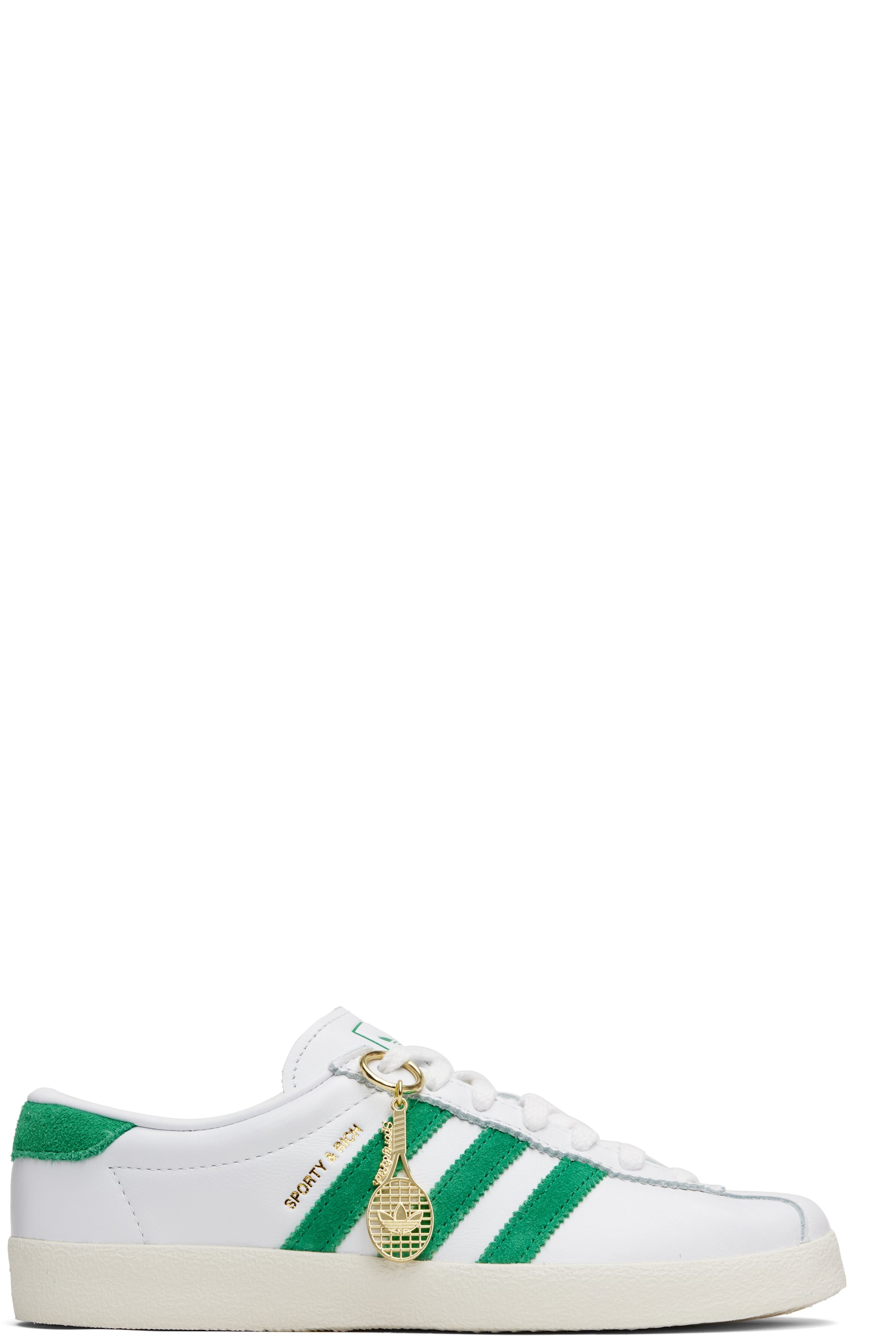 Sporty & Rich - Baskets Blanc blanches édition adidas Originals