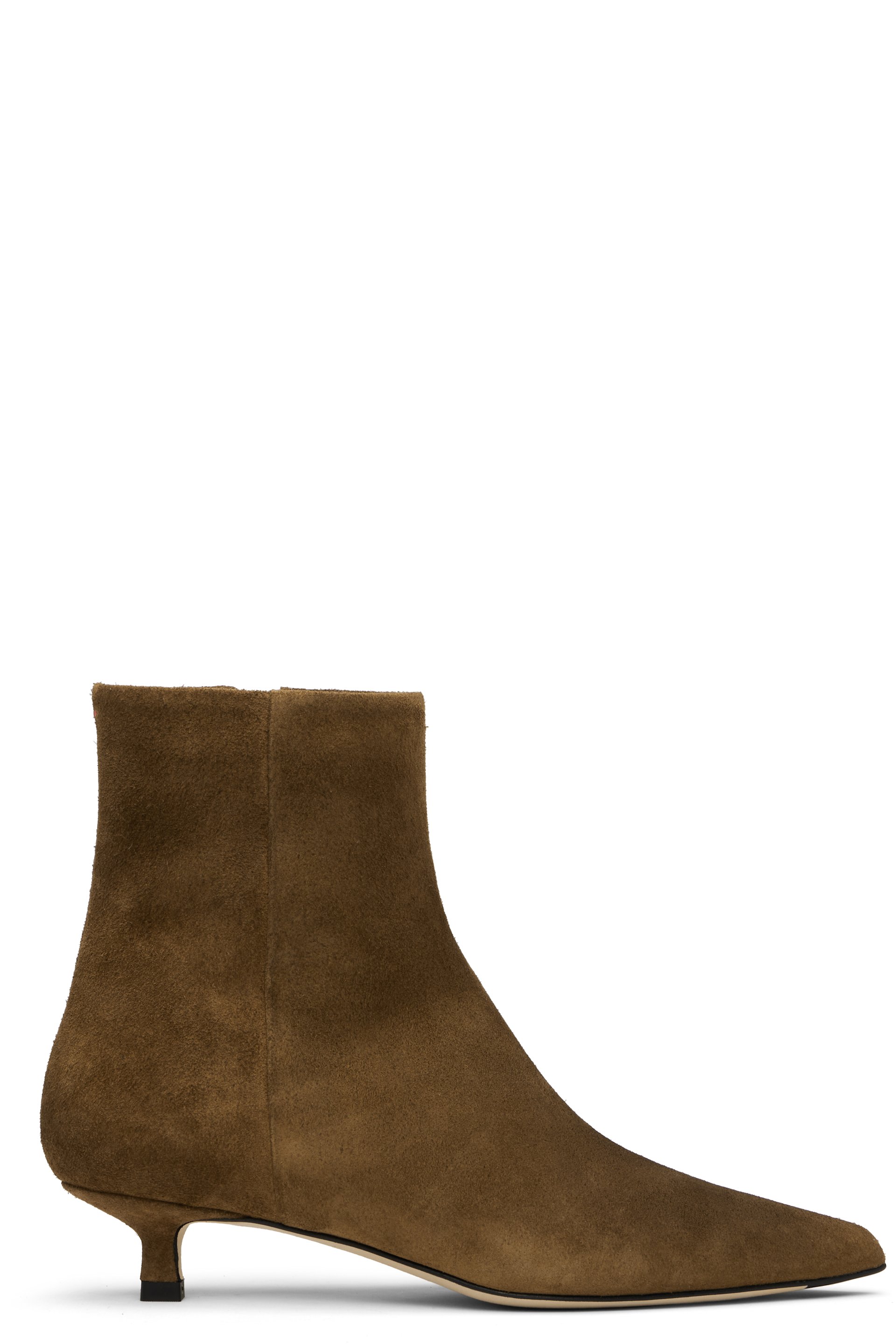 Aeyde - Bottines Sofie brun clair en suède