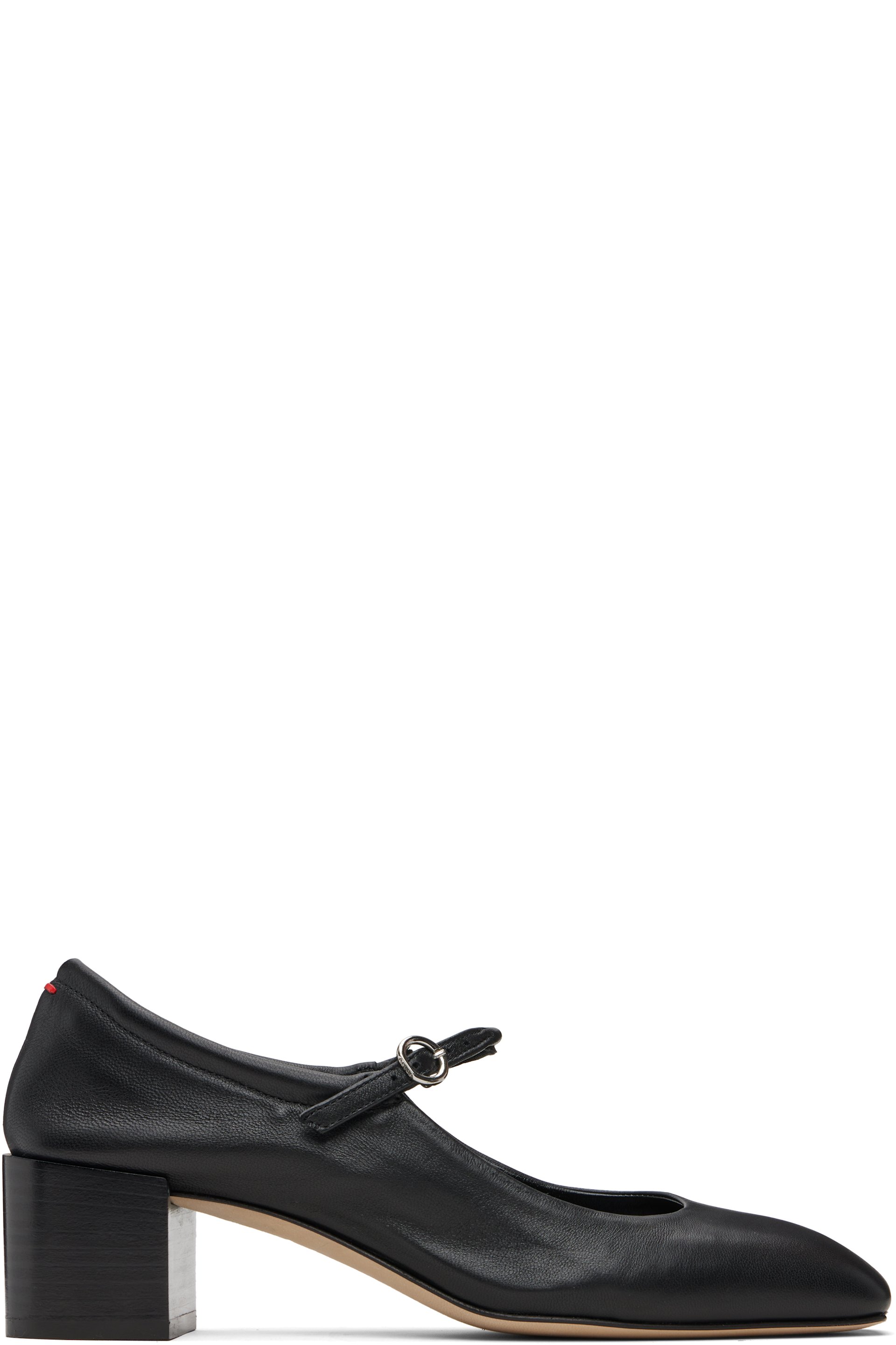 Aeyde - Black Aline Heels