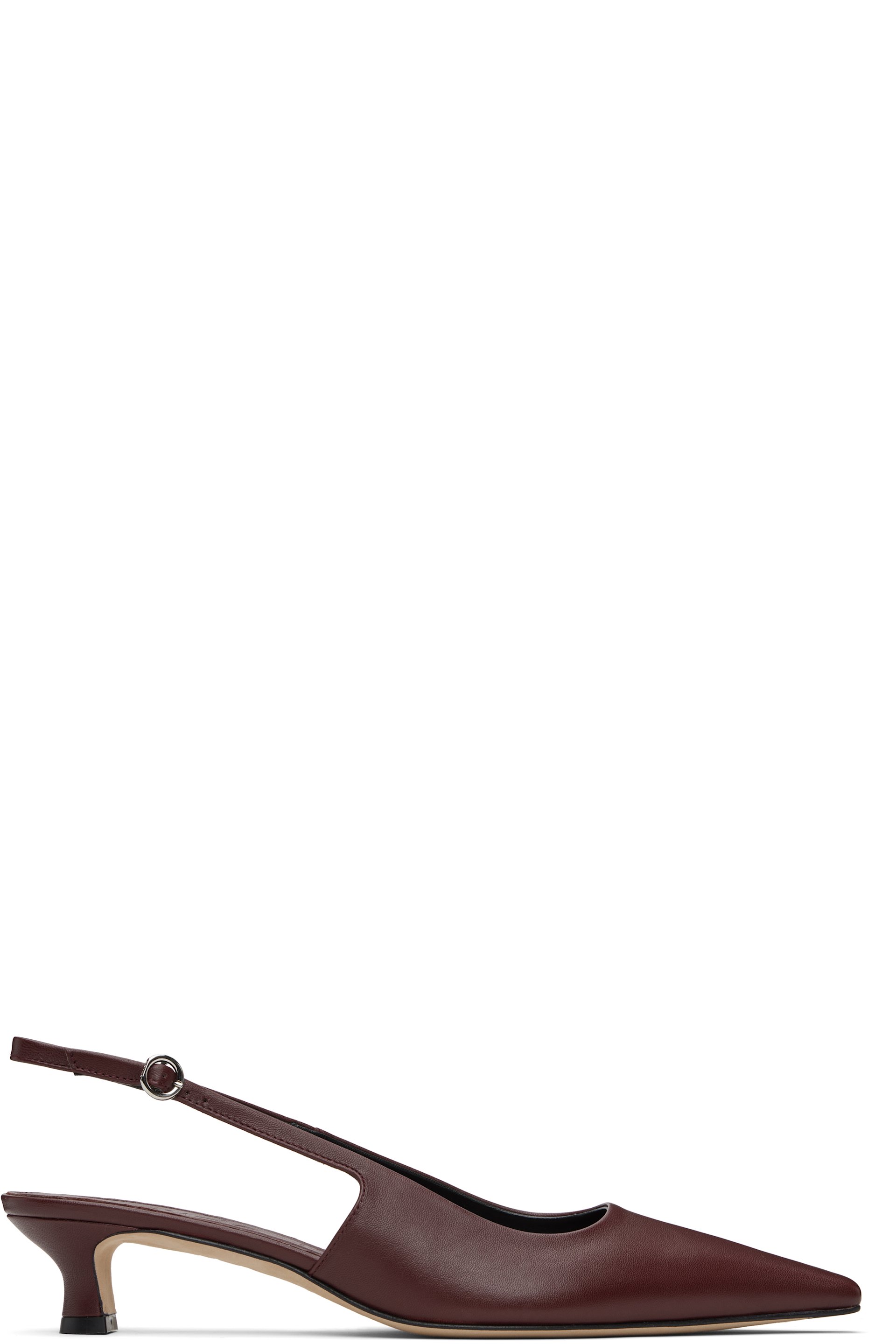 Aeyde - Burgundy Catrina Heels