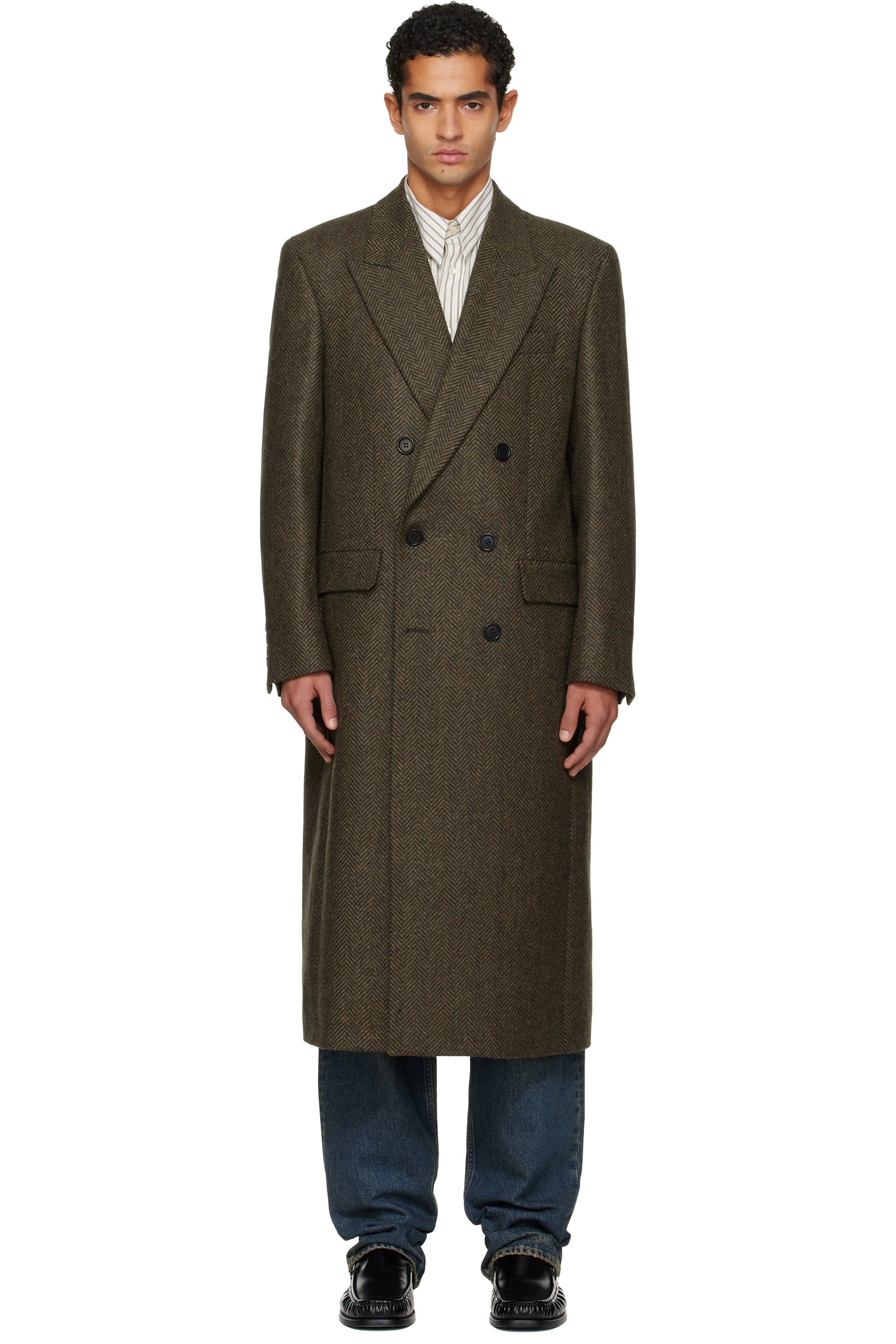 Sunflower - Khaki DB Coat