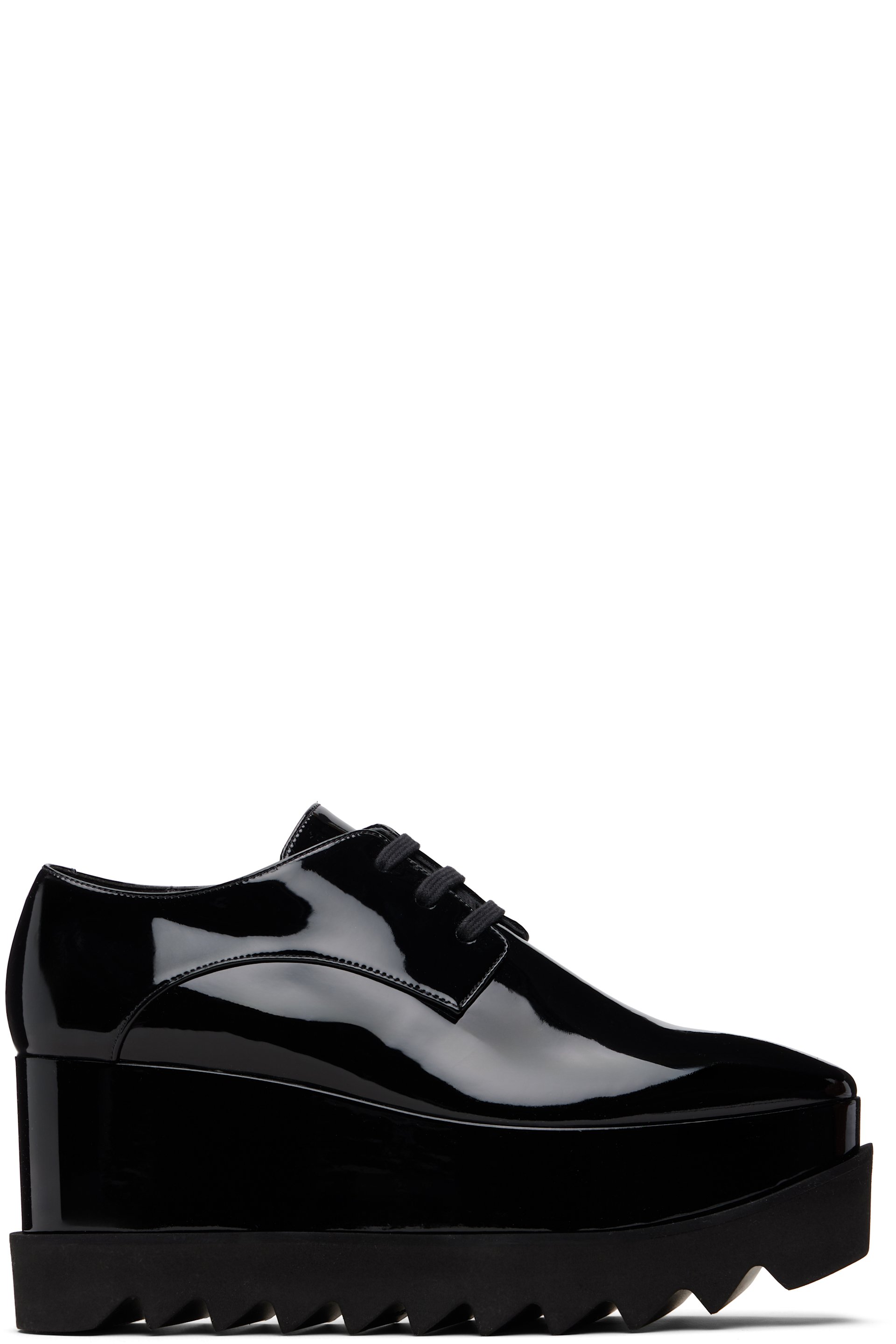 Stella McCartney - 黑色 Elyse Monochrome Platform 限量版德比鞋