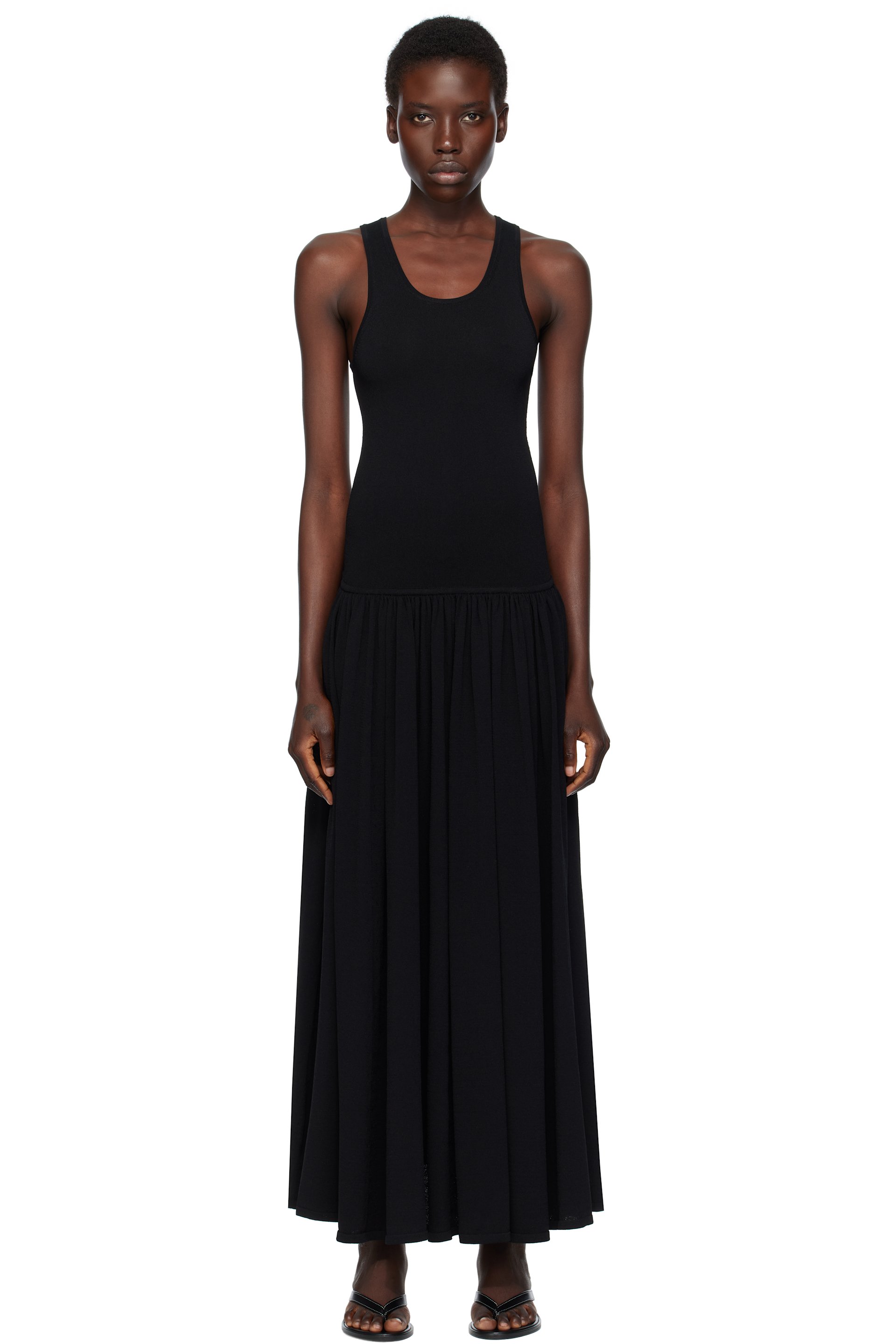 Loulou de Saison - Robe longue Jada noire