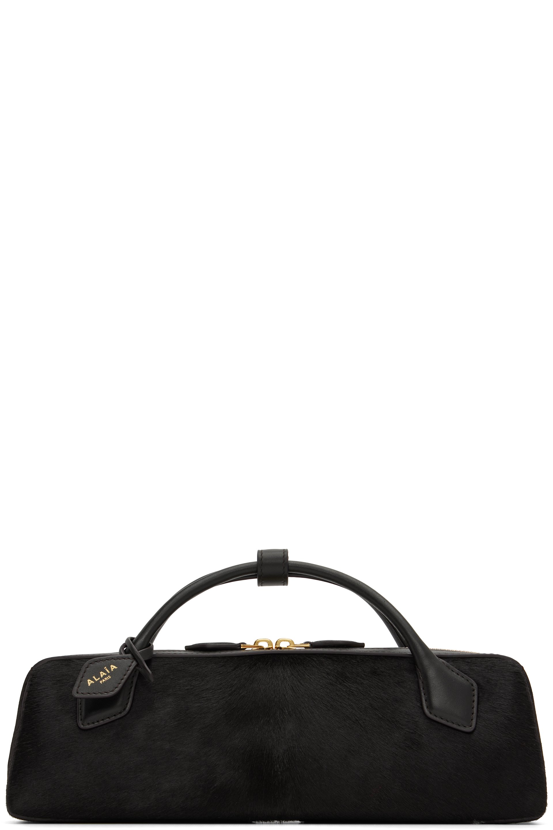 ALAÏA - Sac 'Le teckel' brun