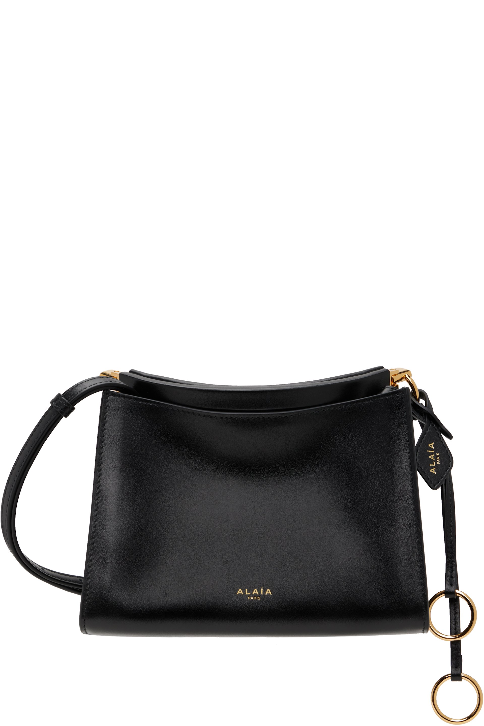 ALAÏA - Petit sac carré 'Le Click' noir