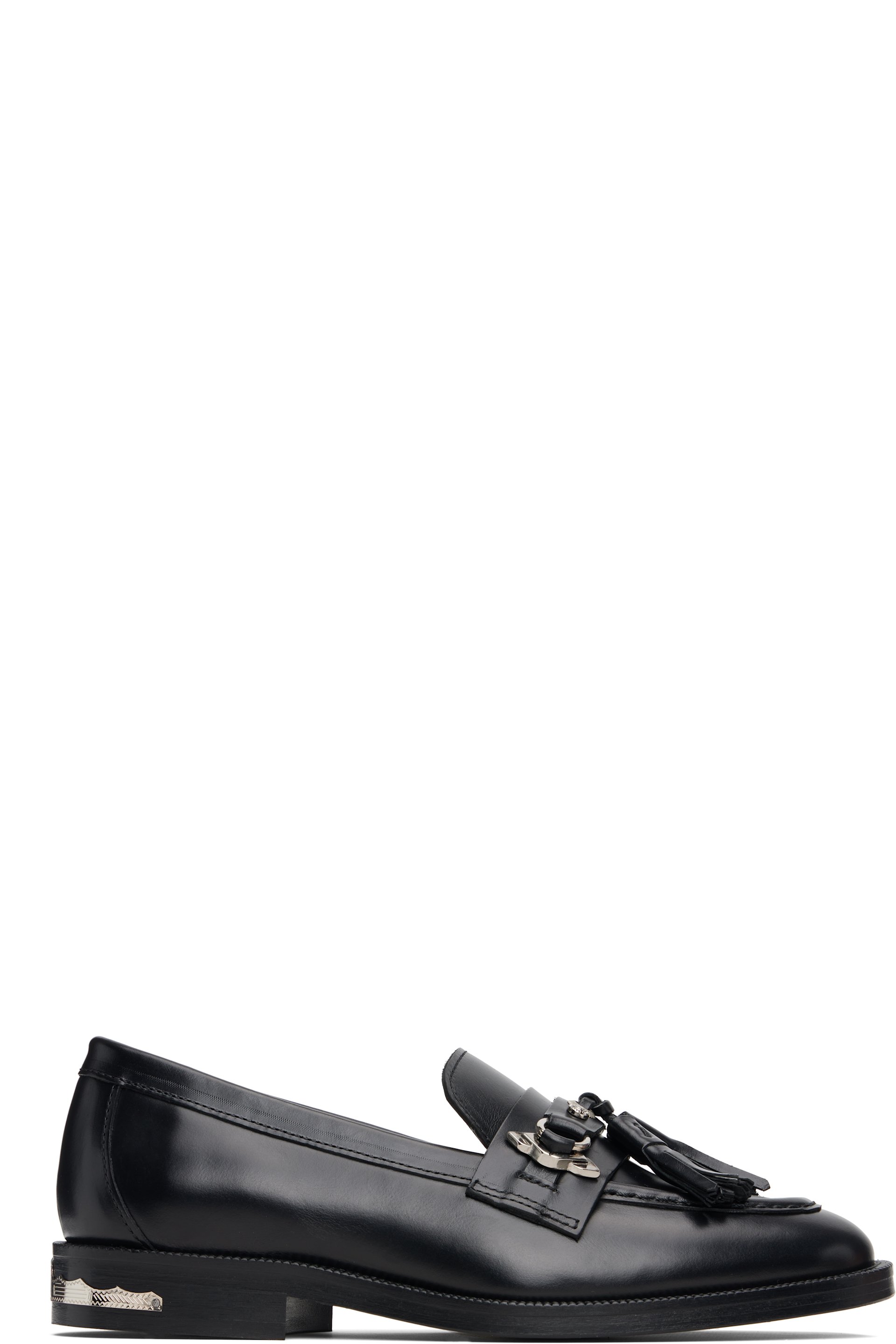Toga Pulla - Black Tassel Loafers