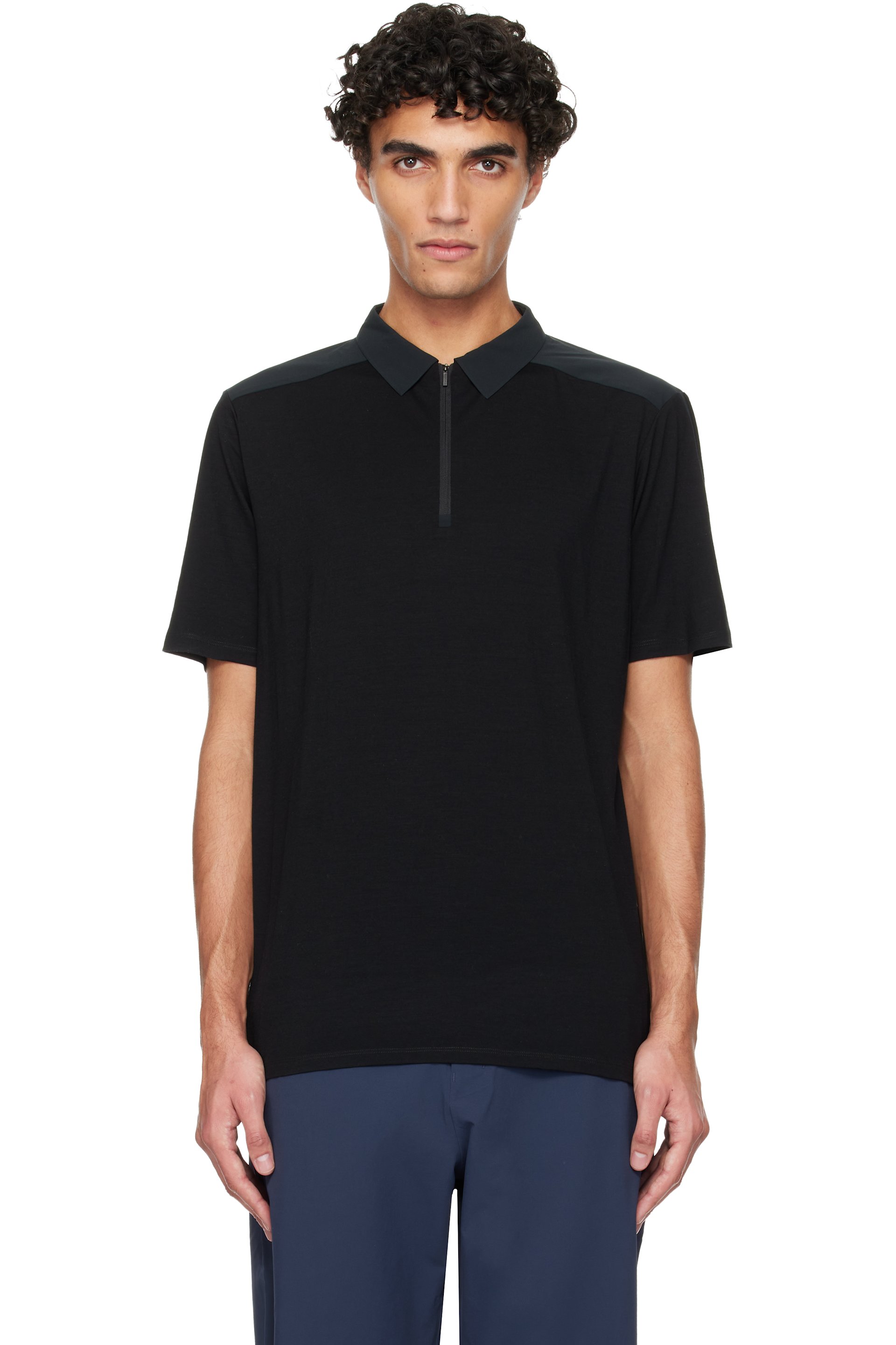Veilance - Black Frame SS Polo