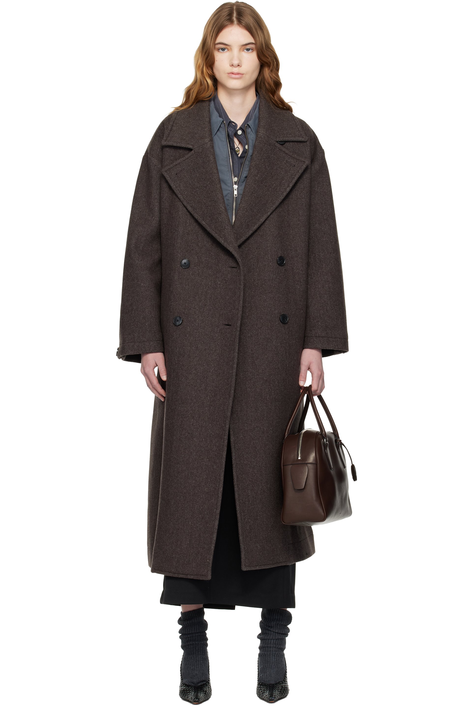 mfpen - Brown Auditor Coat
