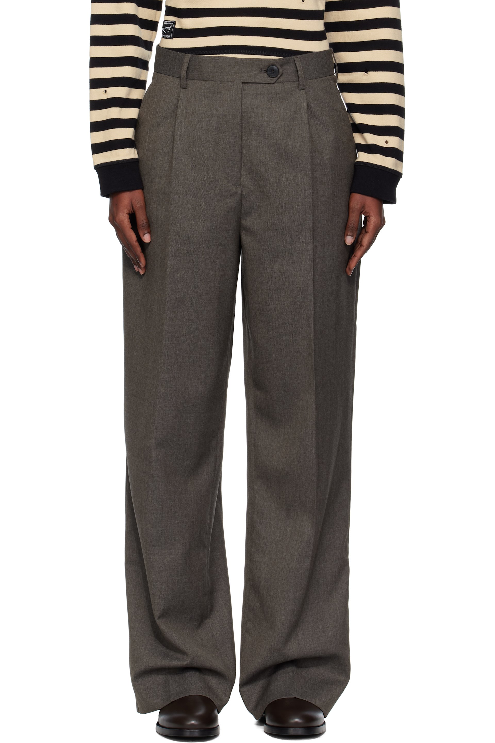 mfpen - Taupe Primary Trousers