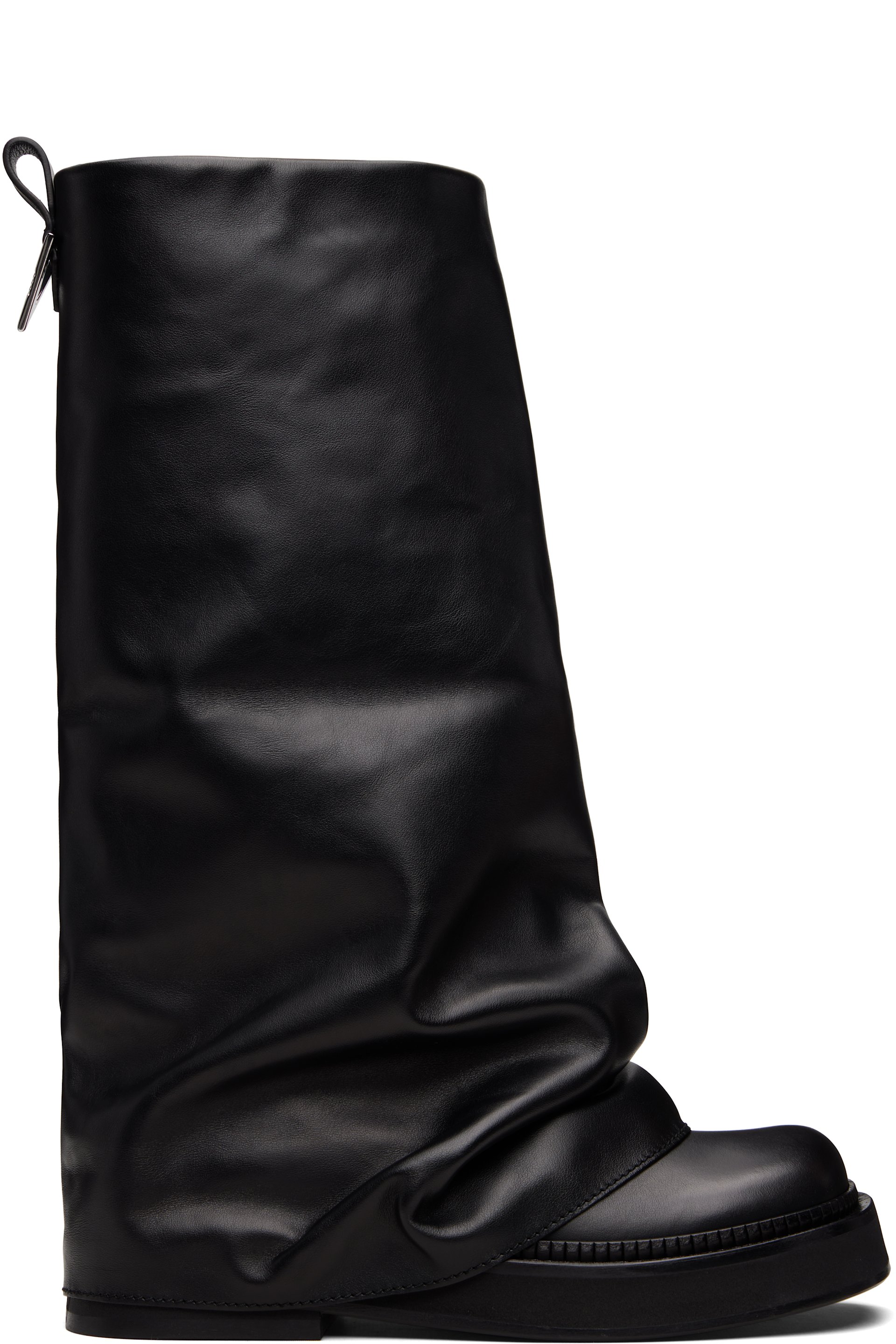 The Attico - Bottes militaires Robin noires