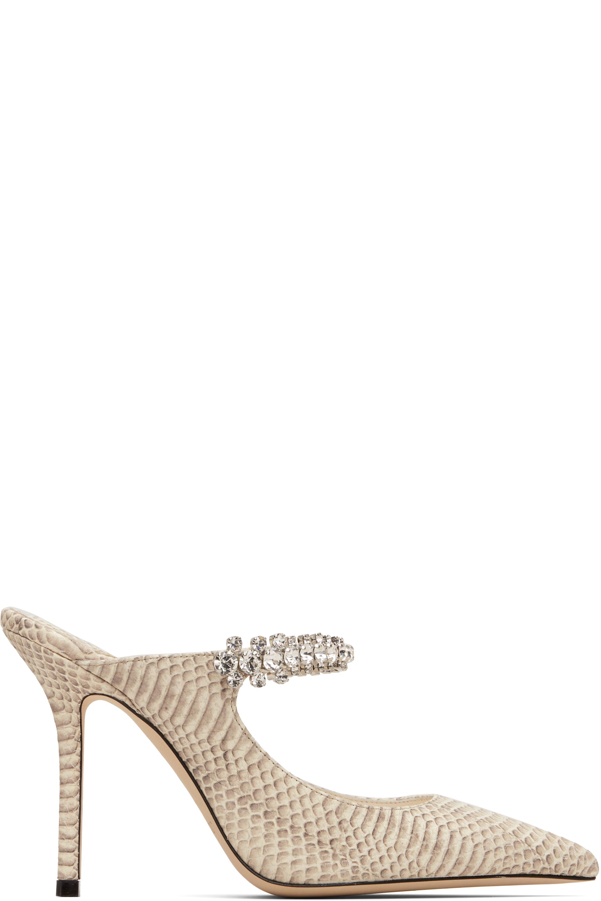 Jimmy Choo - ベージュ Bing 100 ヒール