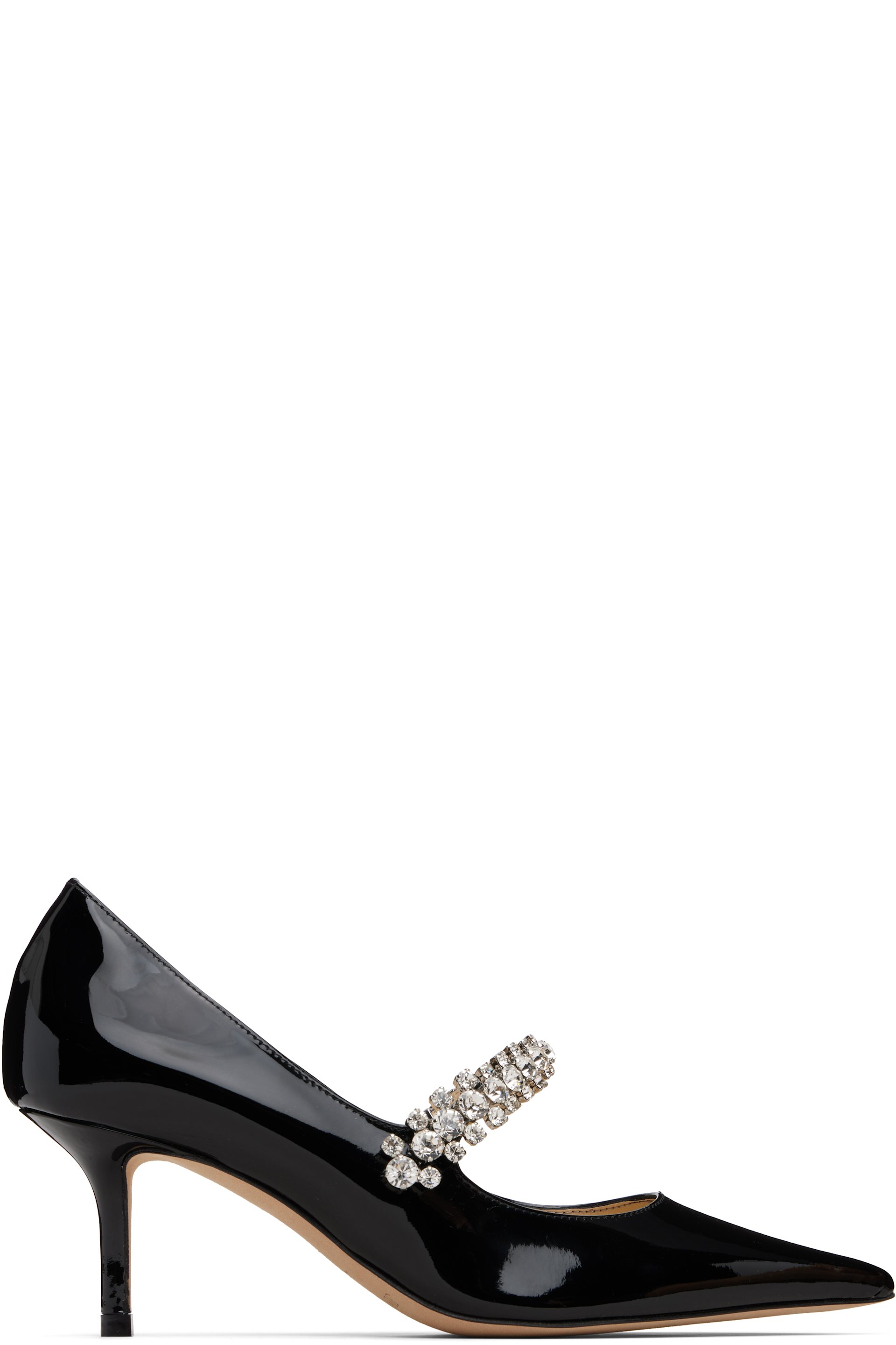 Jimmy Choo: Black Bing 65 Heels | SSENSE