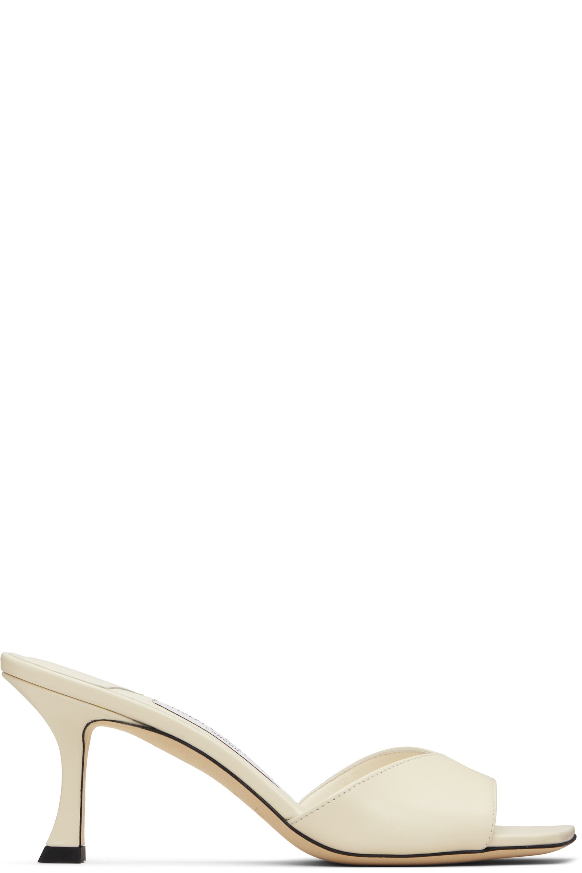Jimmy Choo - Sandales à talon Skye 70 blanches