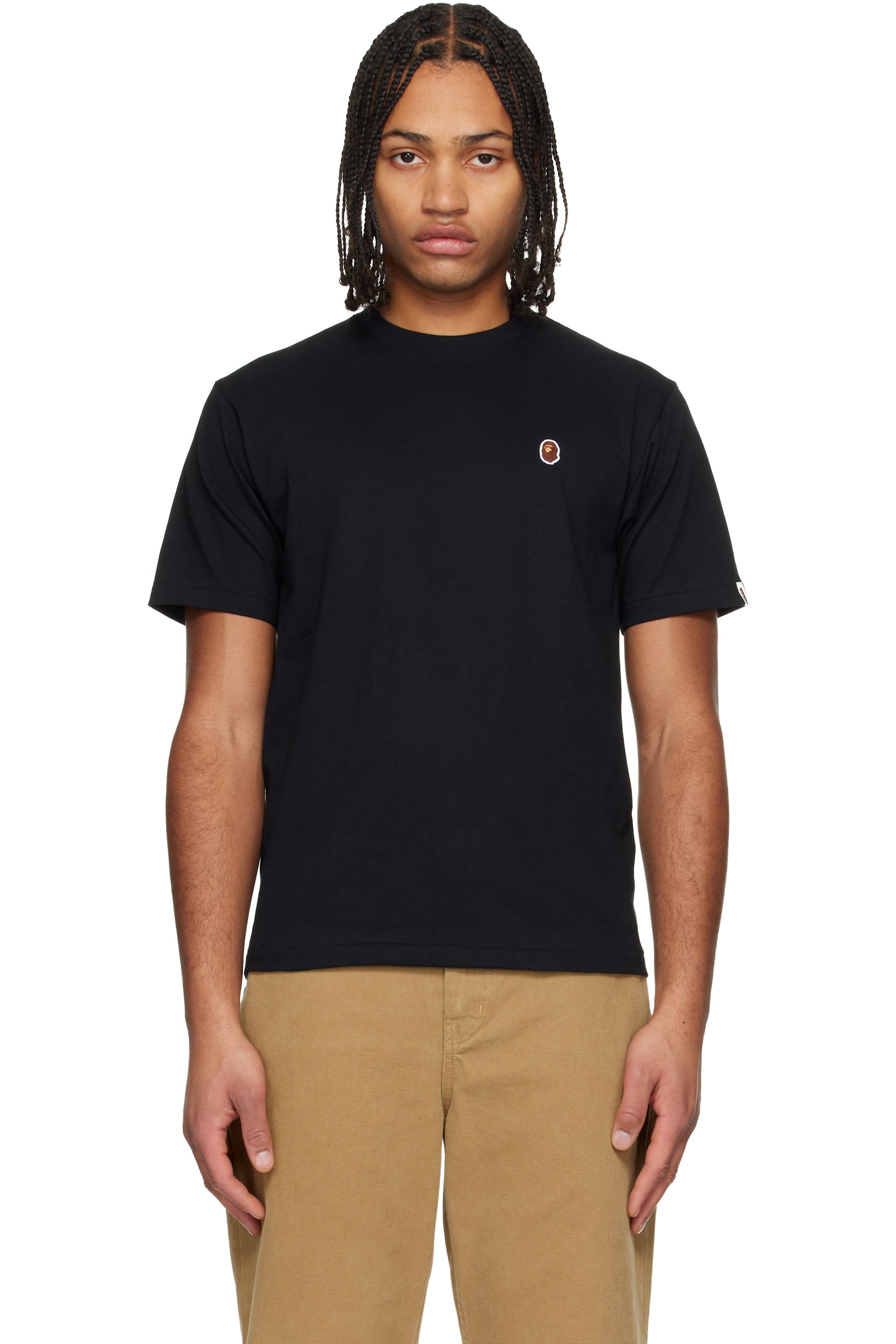 BAPE - Black One Point T-shirt