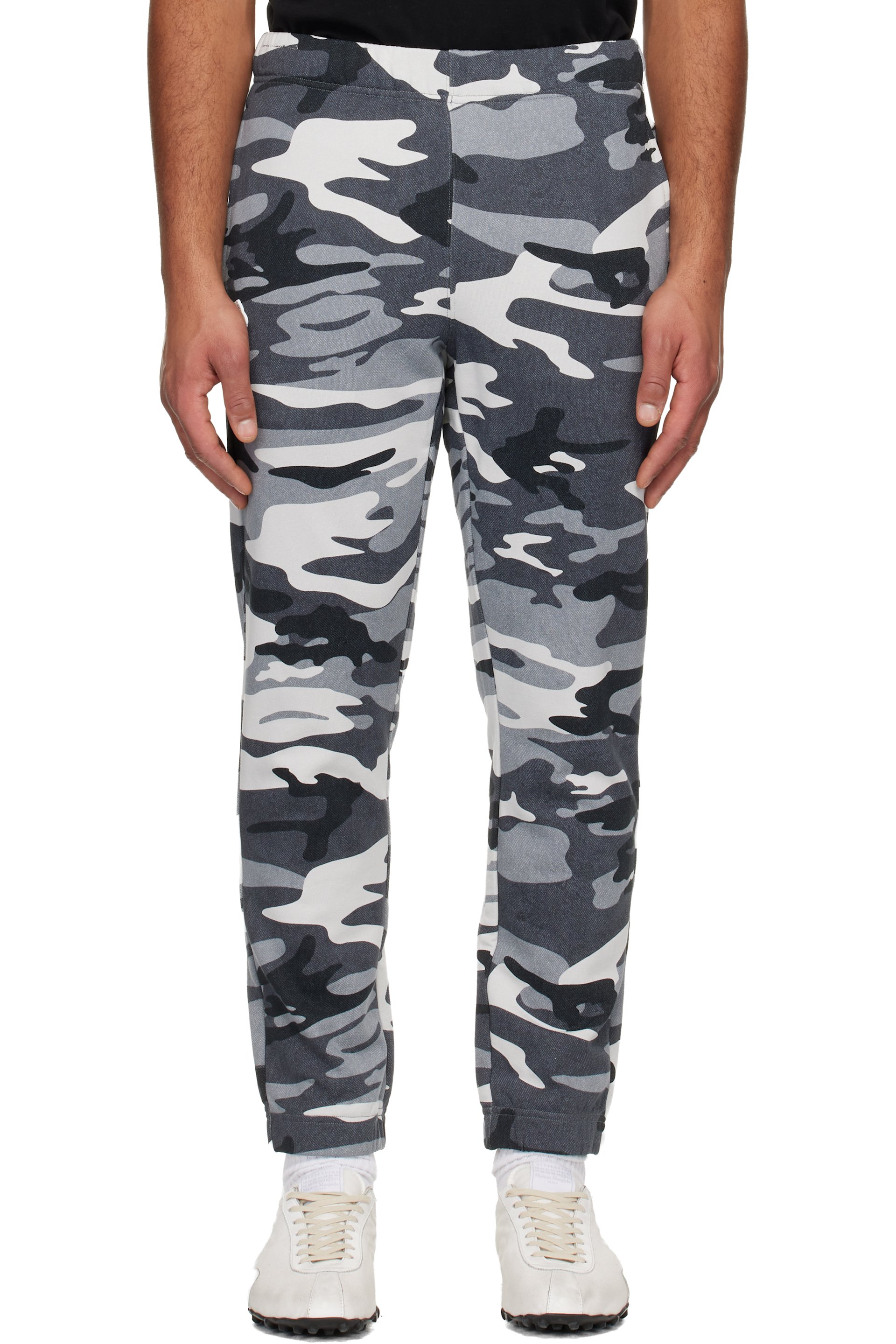 AAPE by A Bathing Ape - Gray Logo Patch Sweatpants