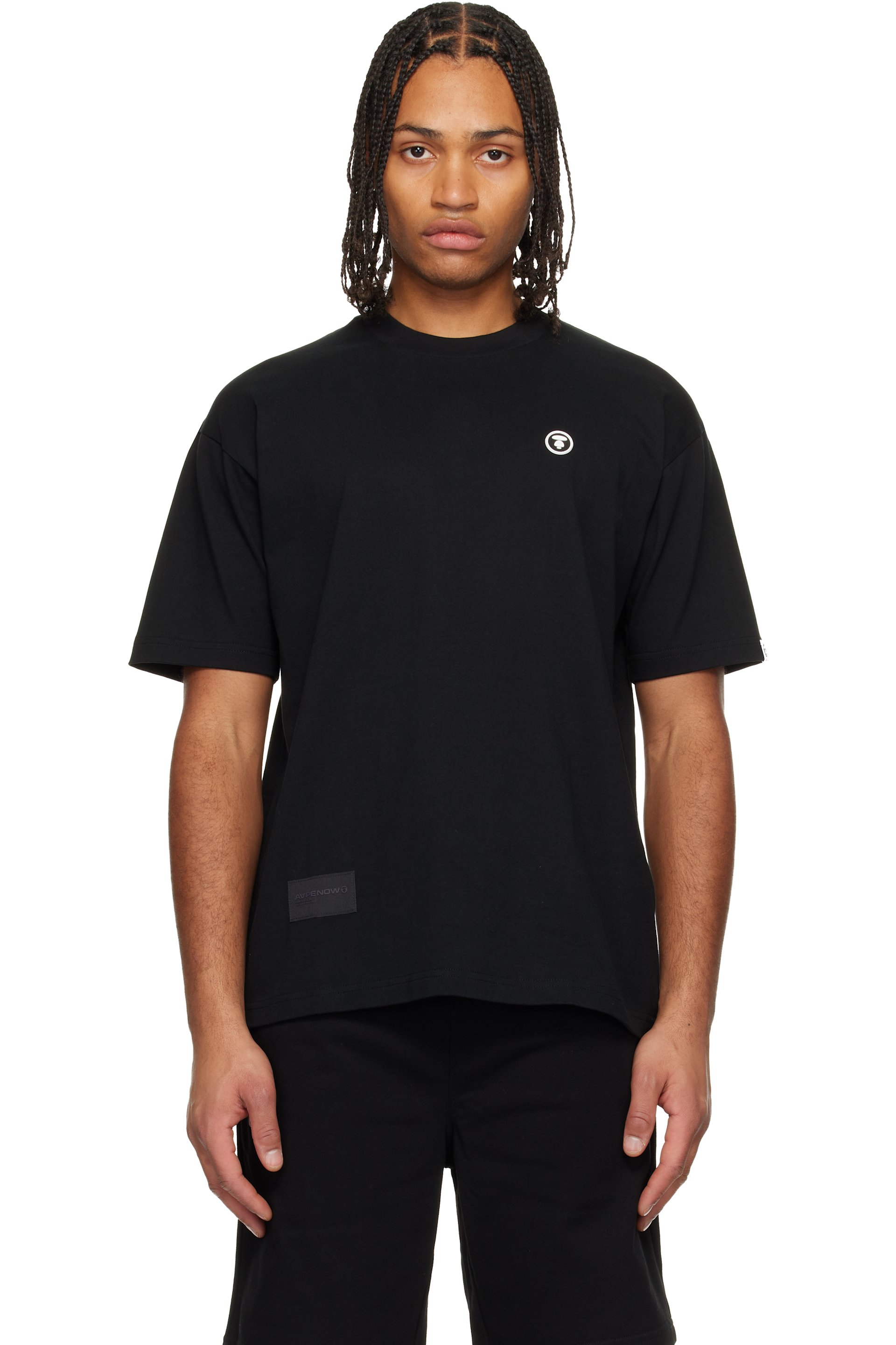 AAPE by A Bathing Ape - Black 'AAPENOW' T-shirt