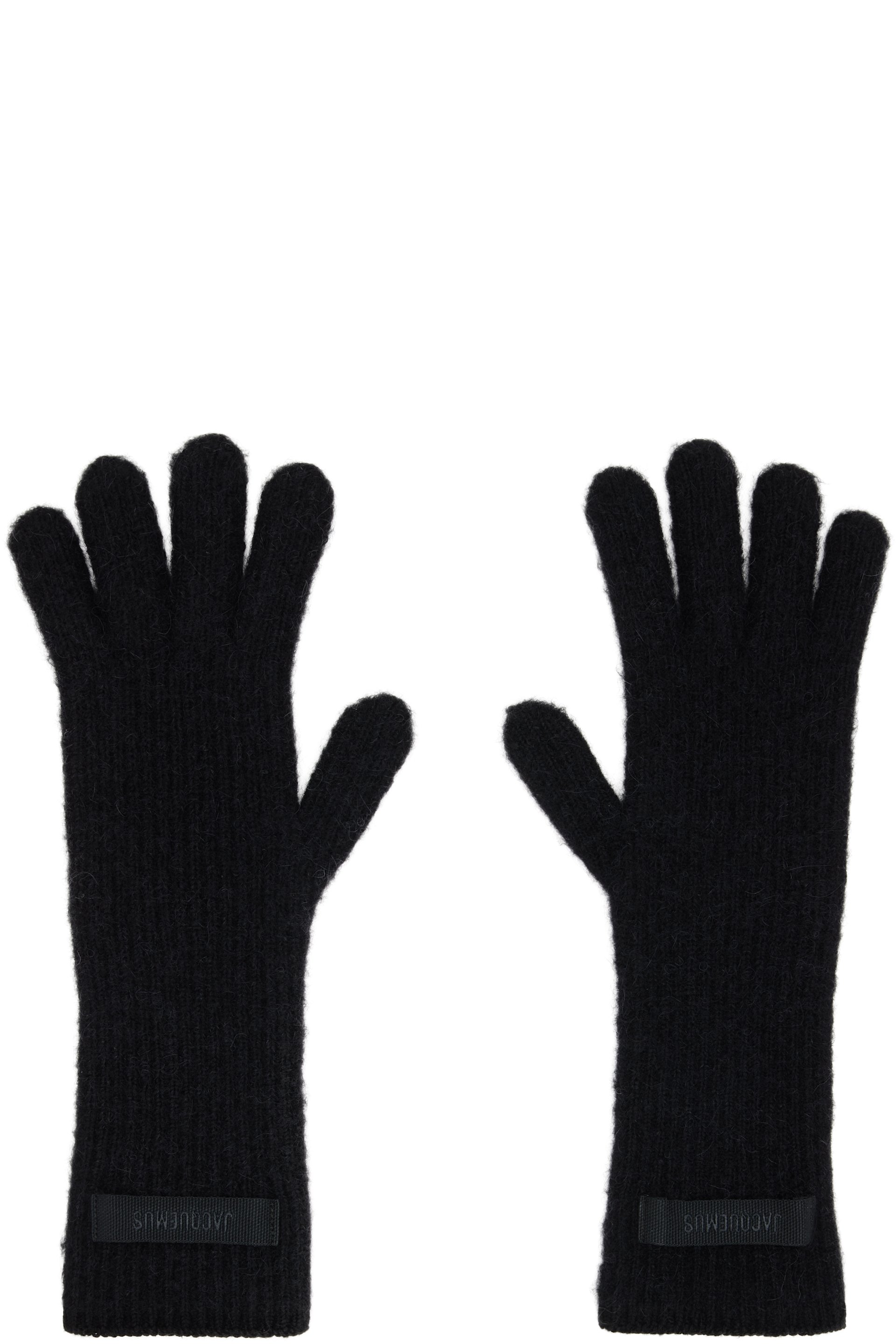 JACQUEMUS - Black 'The Gros Grain' Gloves