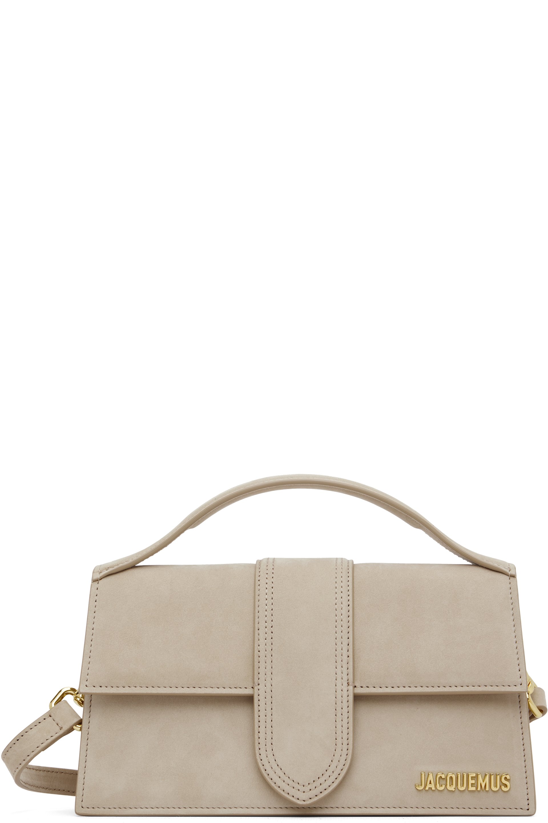 JACQUEMUS - ベージュ Les Classiques 'The large Bambino' バッグ