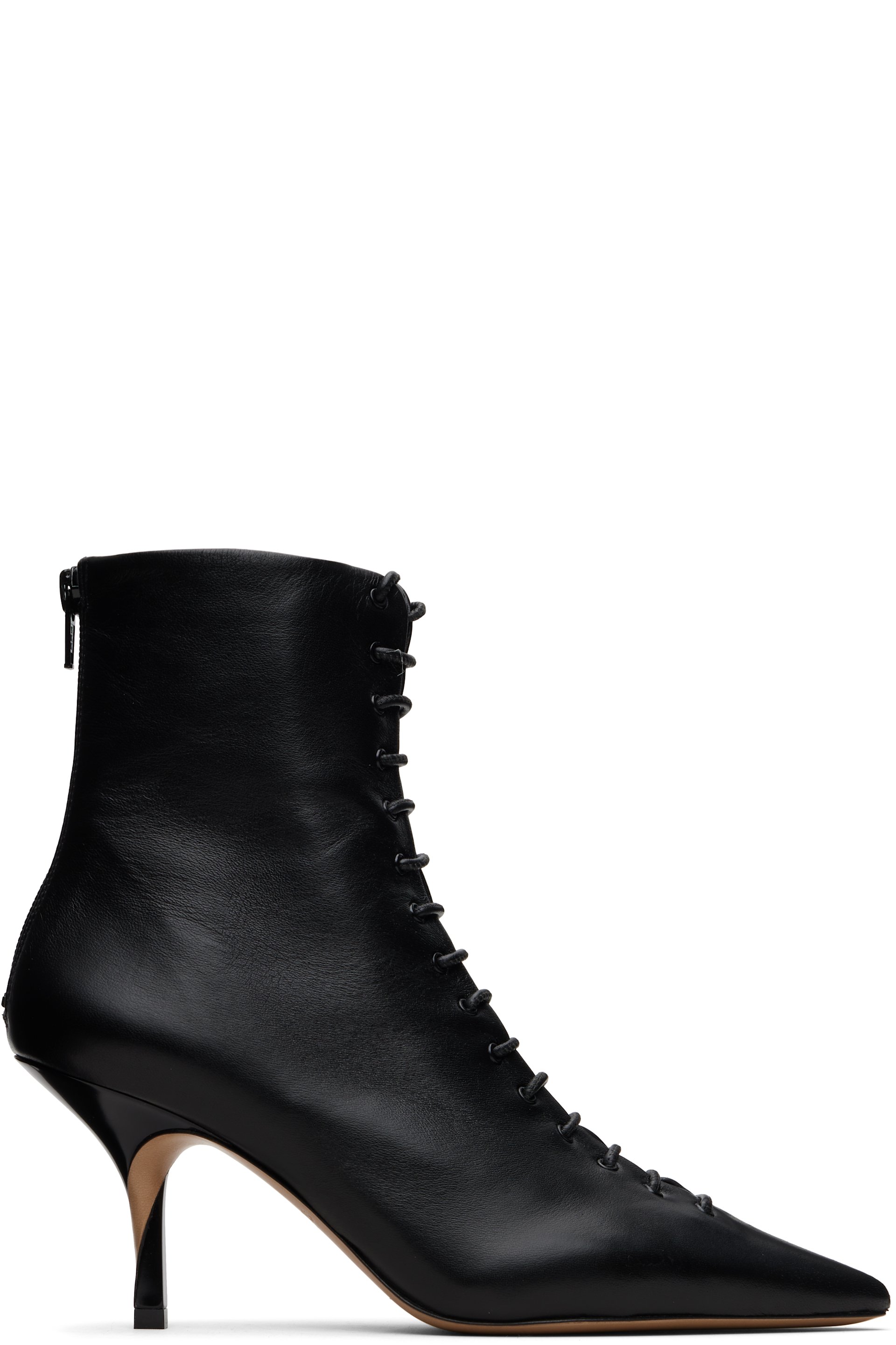 JACQUEMUS - Bottes Les bottines tourni lacet noires