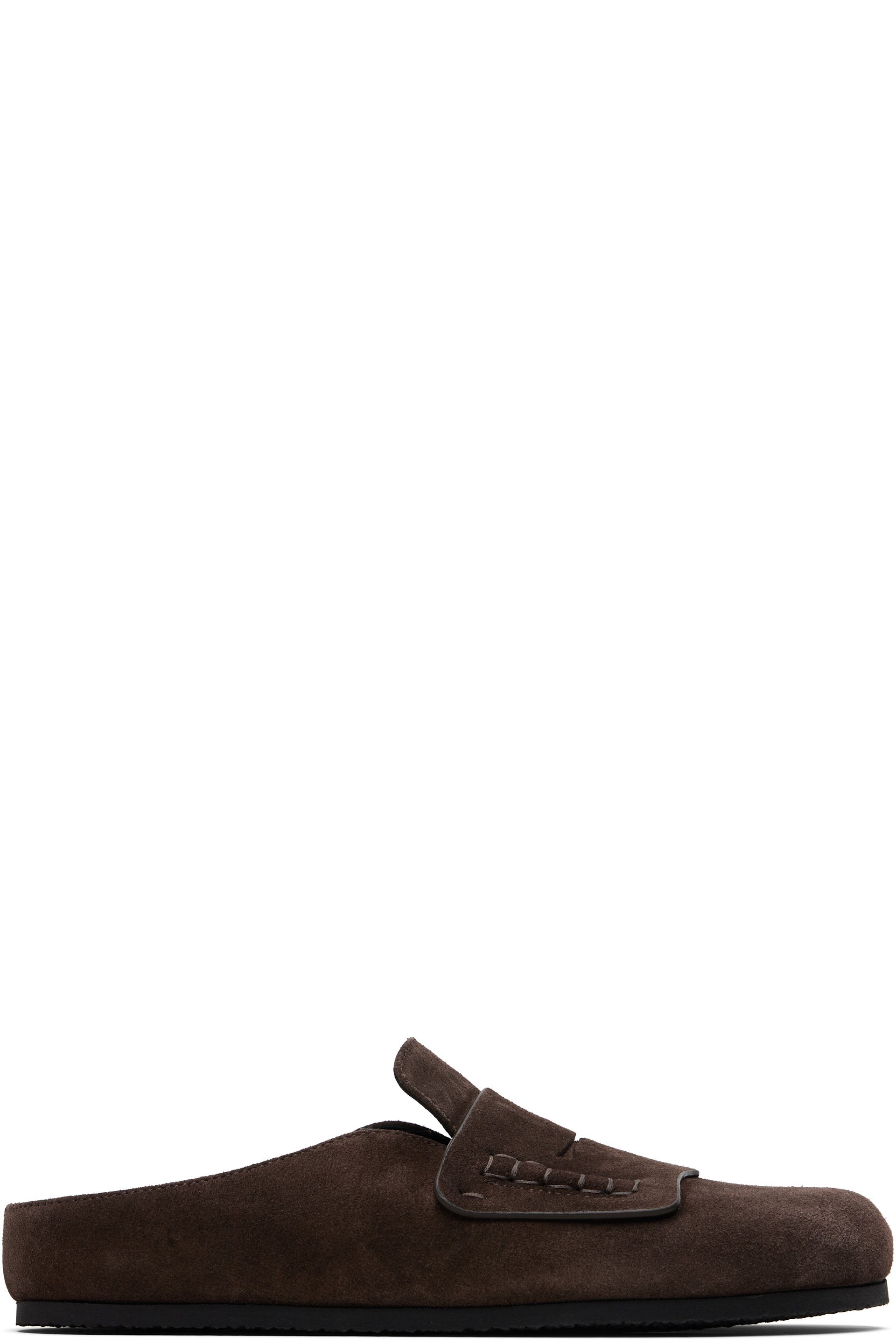 JACQUEMUS - Flâneurs de style mule bruns