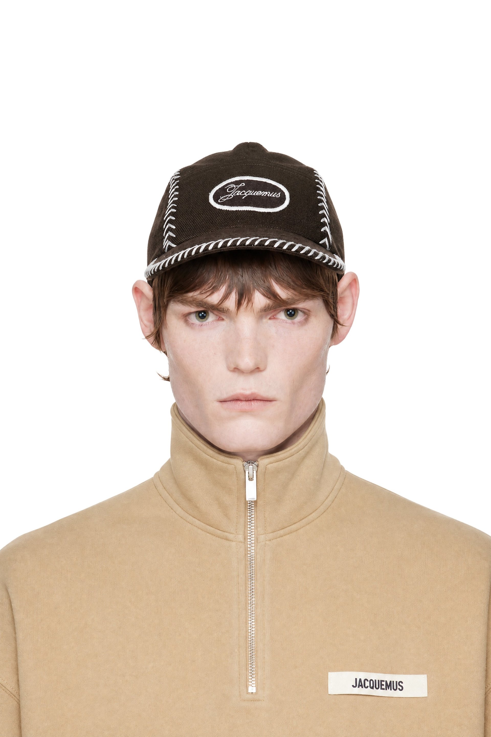 JACQUEMUS - Brown 'The Casco baseball' Cap