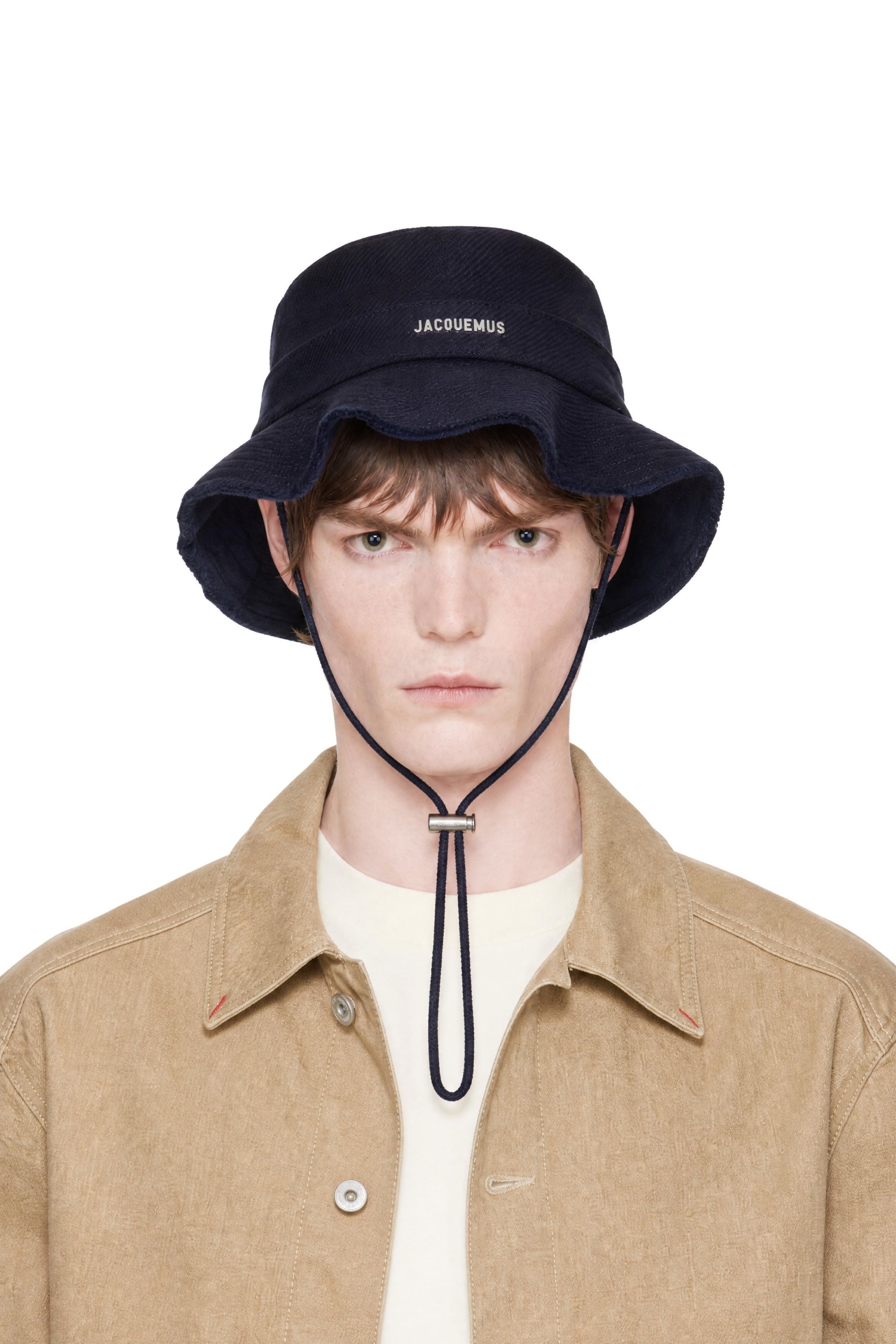 JACQUEMUS - Navy 'The Artichaut' Bucket Hat