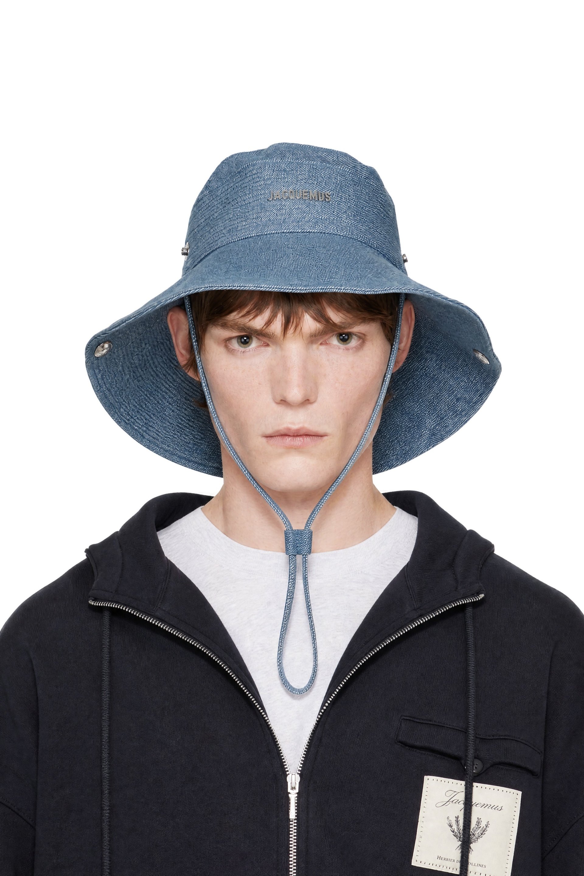 JACQUEMUS - Blue 'The de-Nîmes denim' Bucket Hat
