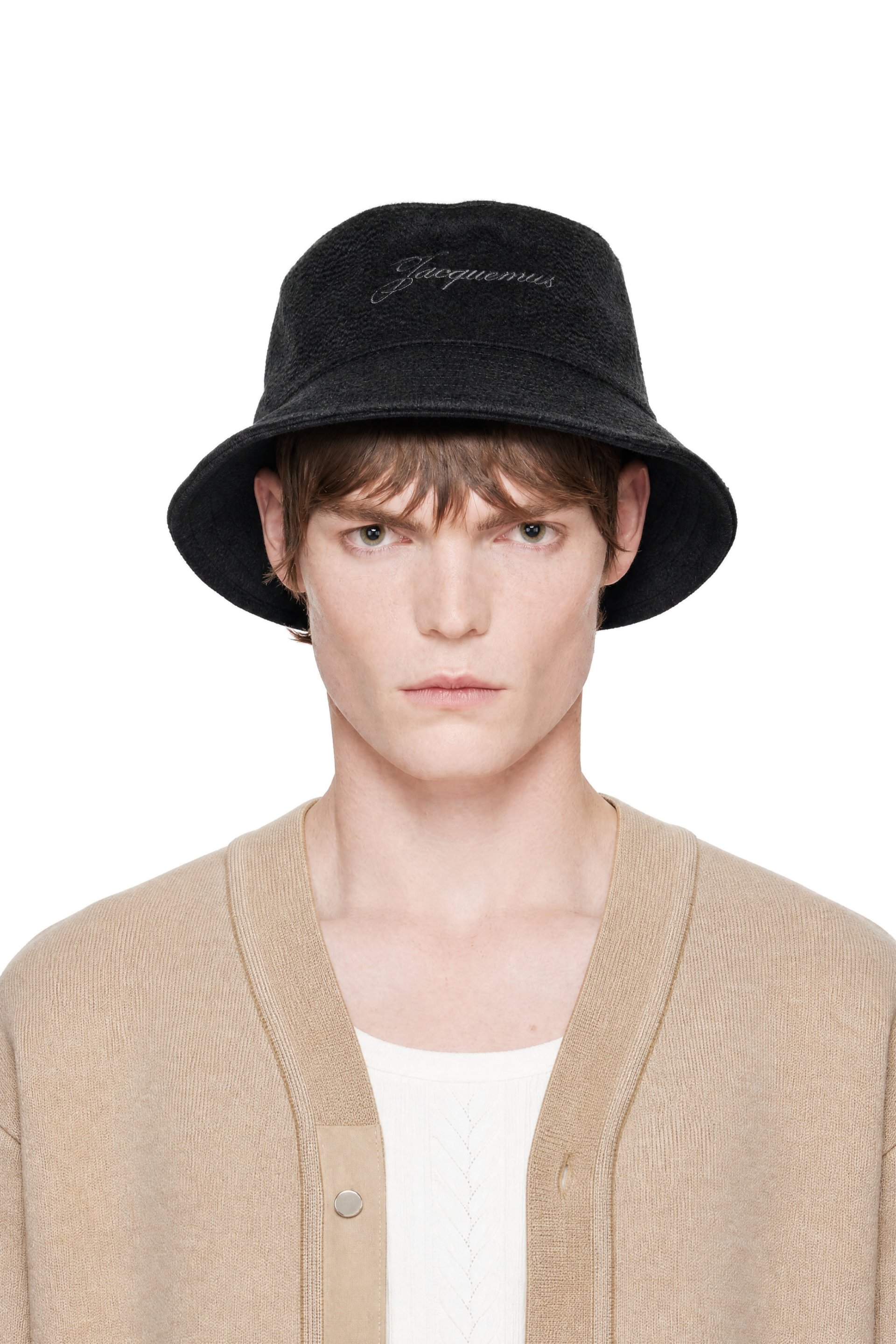 JACQUEMUS - Gray 'The Cachemiro' Bucket Hat
