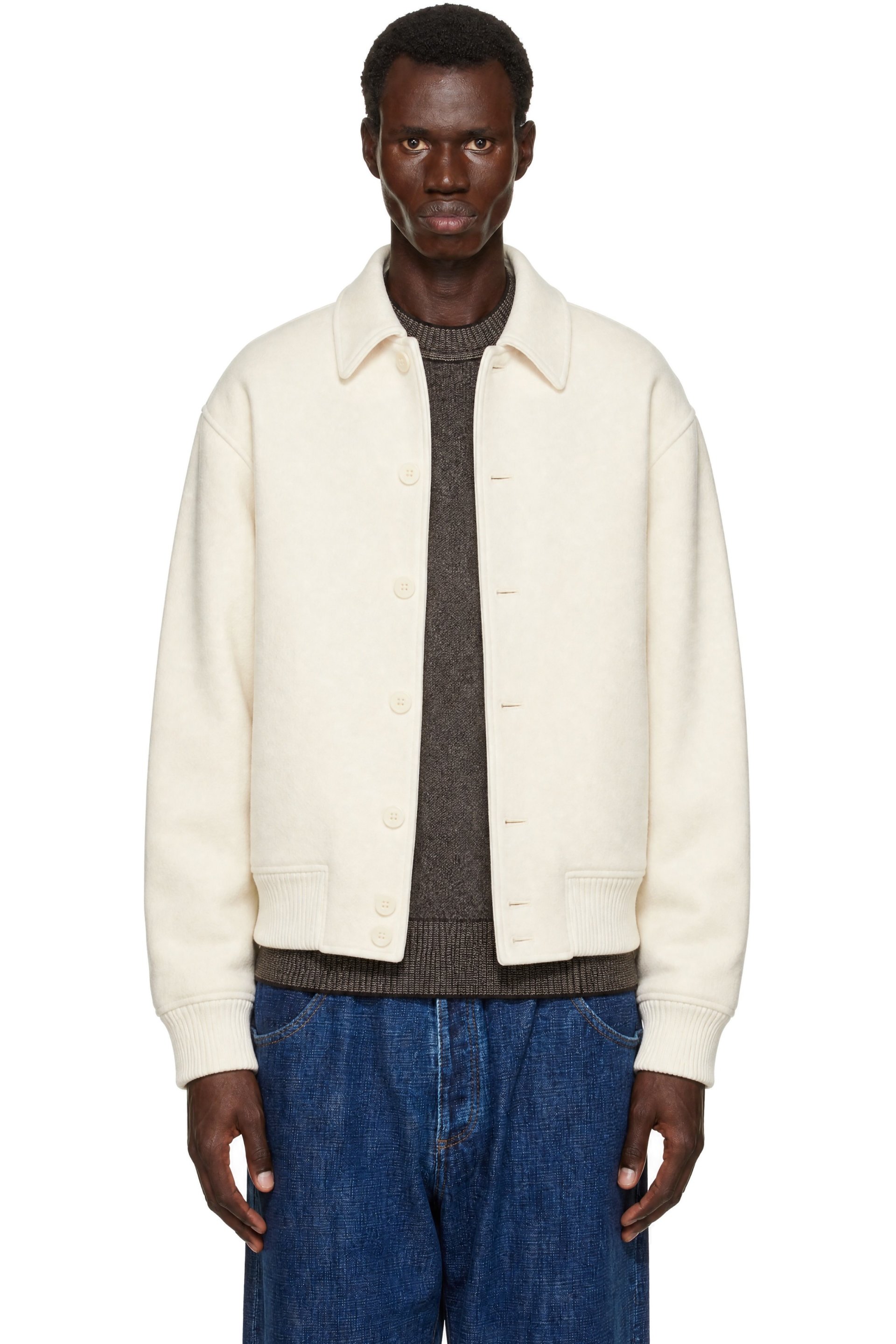 JACQUEMUS - Off-White 'The Feltro' Bomber Jacket