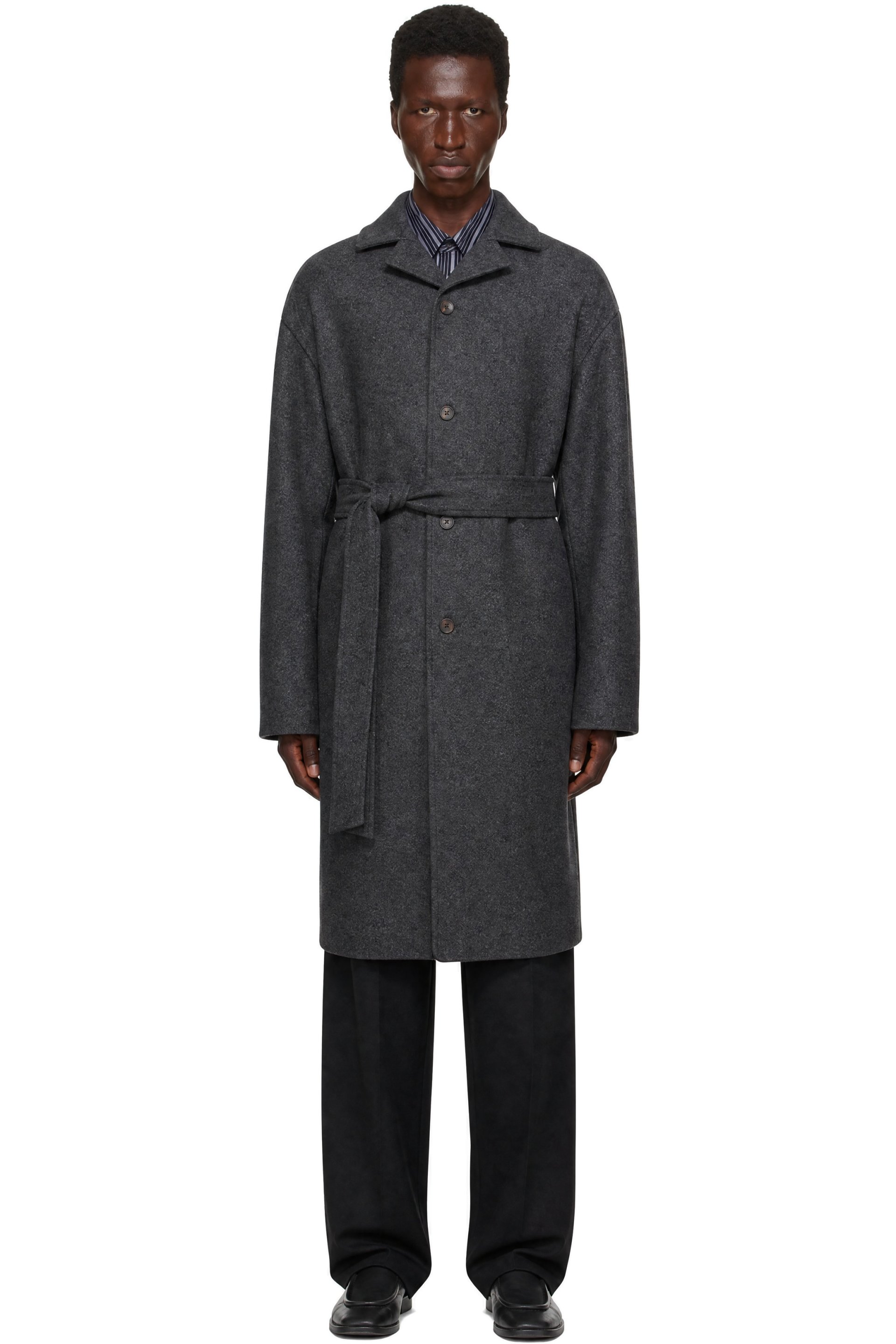 JACQUEMUS - Gray 'The Citta' Coat