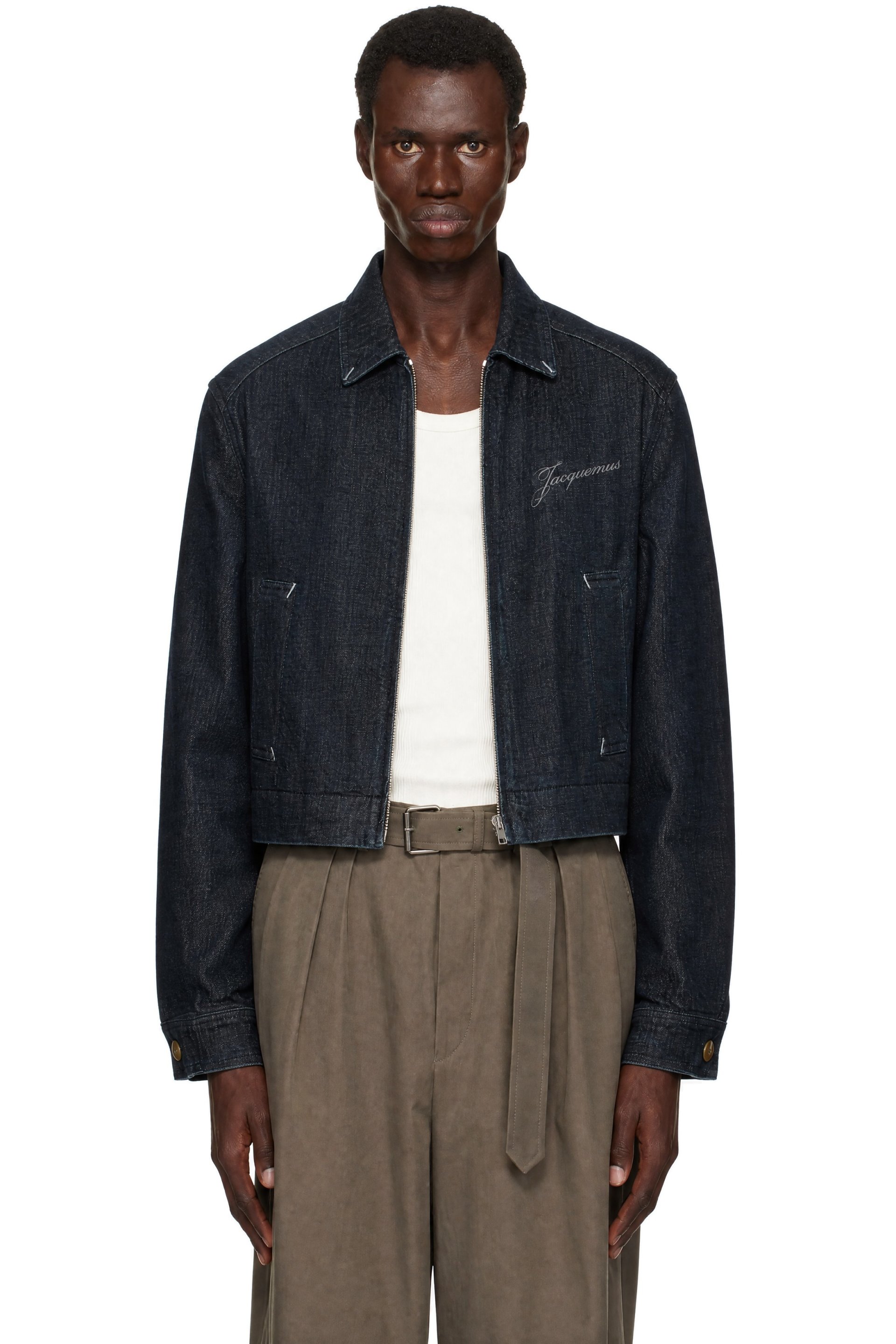 JACQUEMUS - Blue 'The Canevas de-Nîmes' Denim Jacket