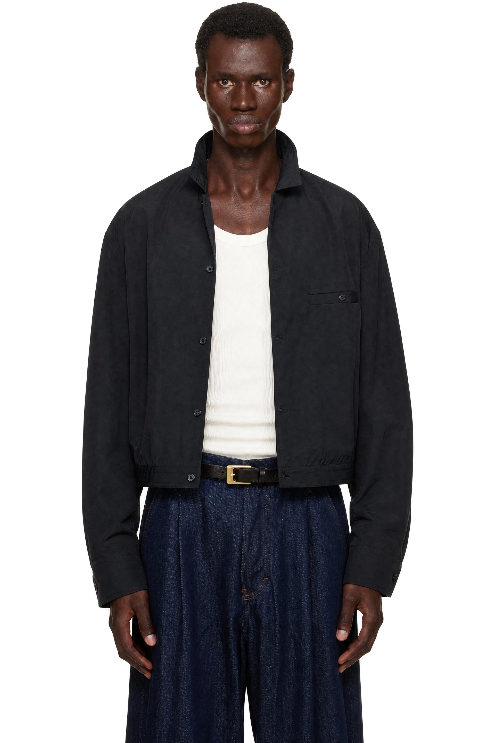 JACQUEMUS - 黑色 The Curvo 夹克