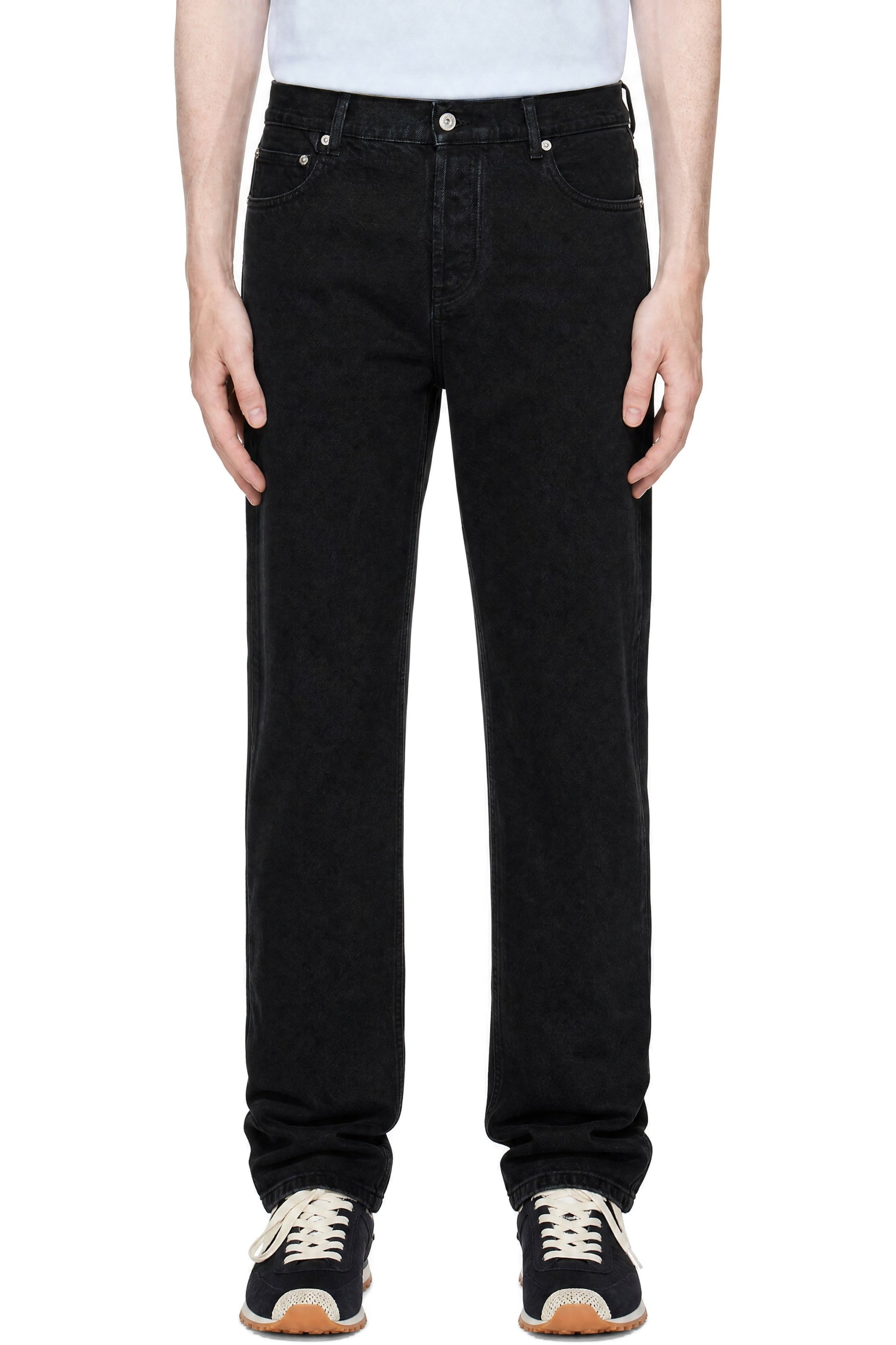 JACQUEMUS - Black 'The wide de-Nîmes' Denim Jeans
