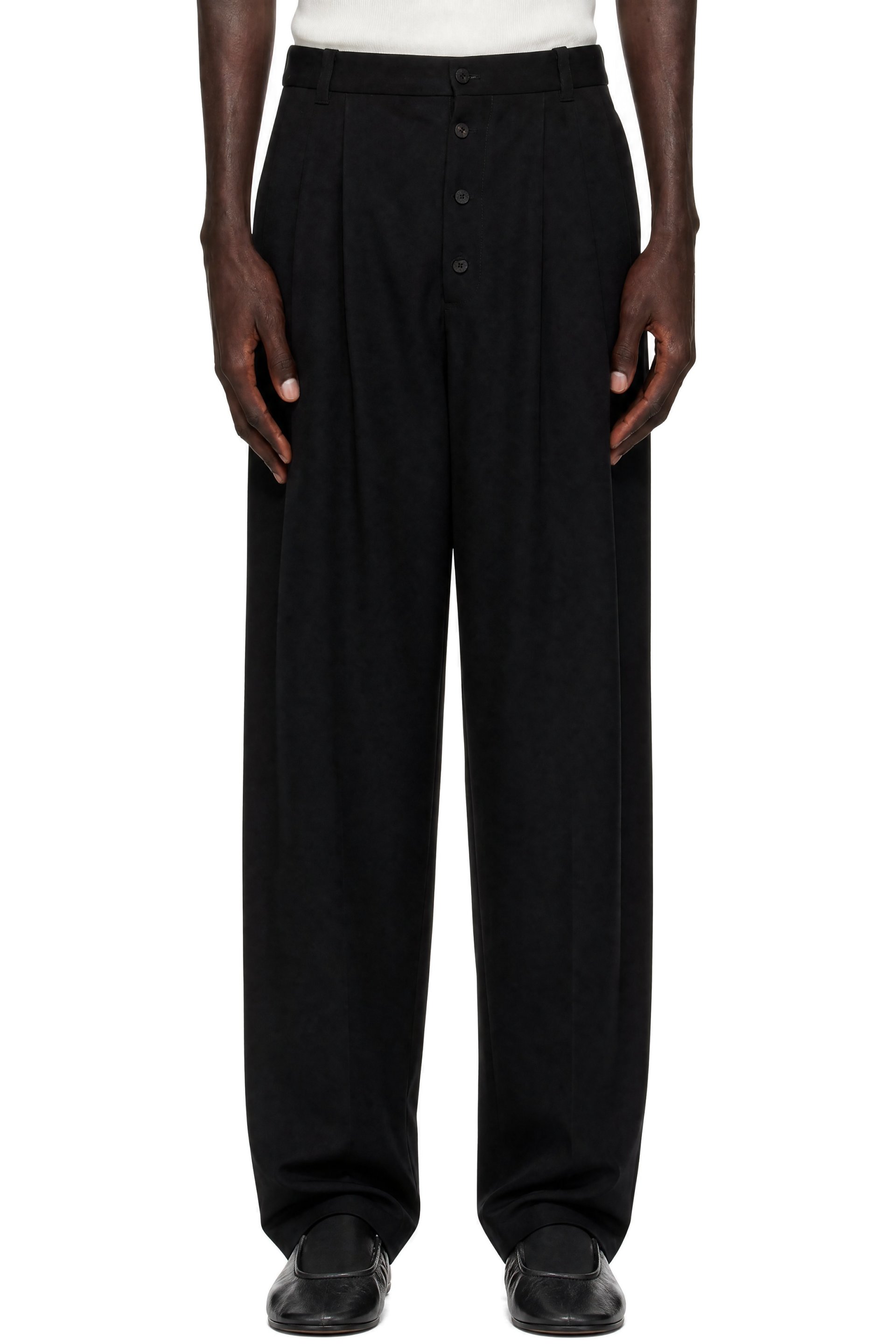 JACQUEMUS - Black 'The Fernando' Trousers